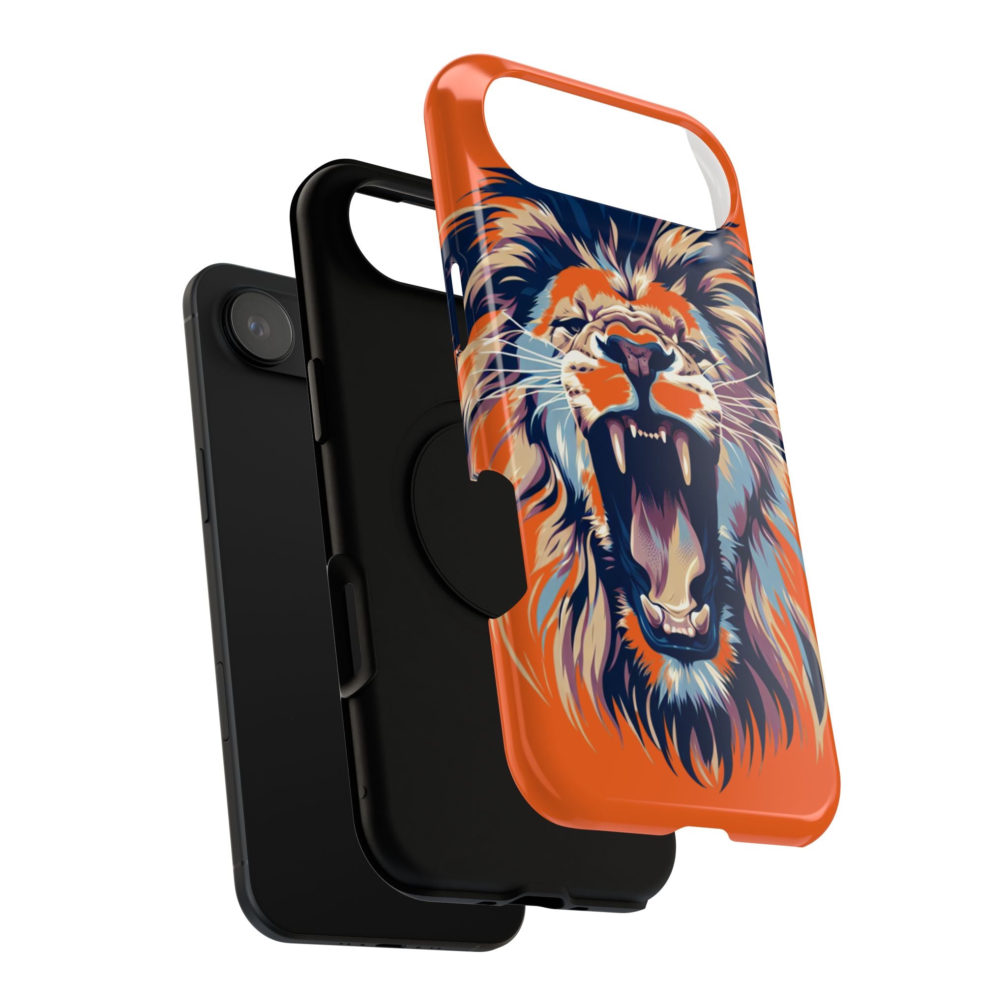Wild Roar Lion Impact Resistant Phone Case