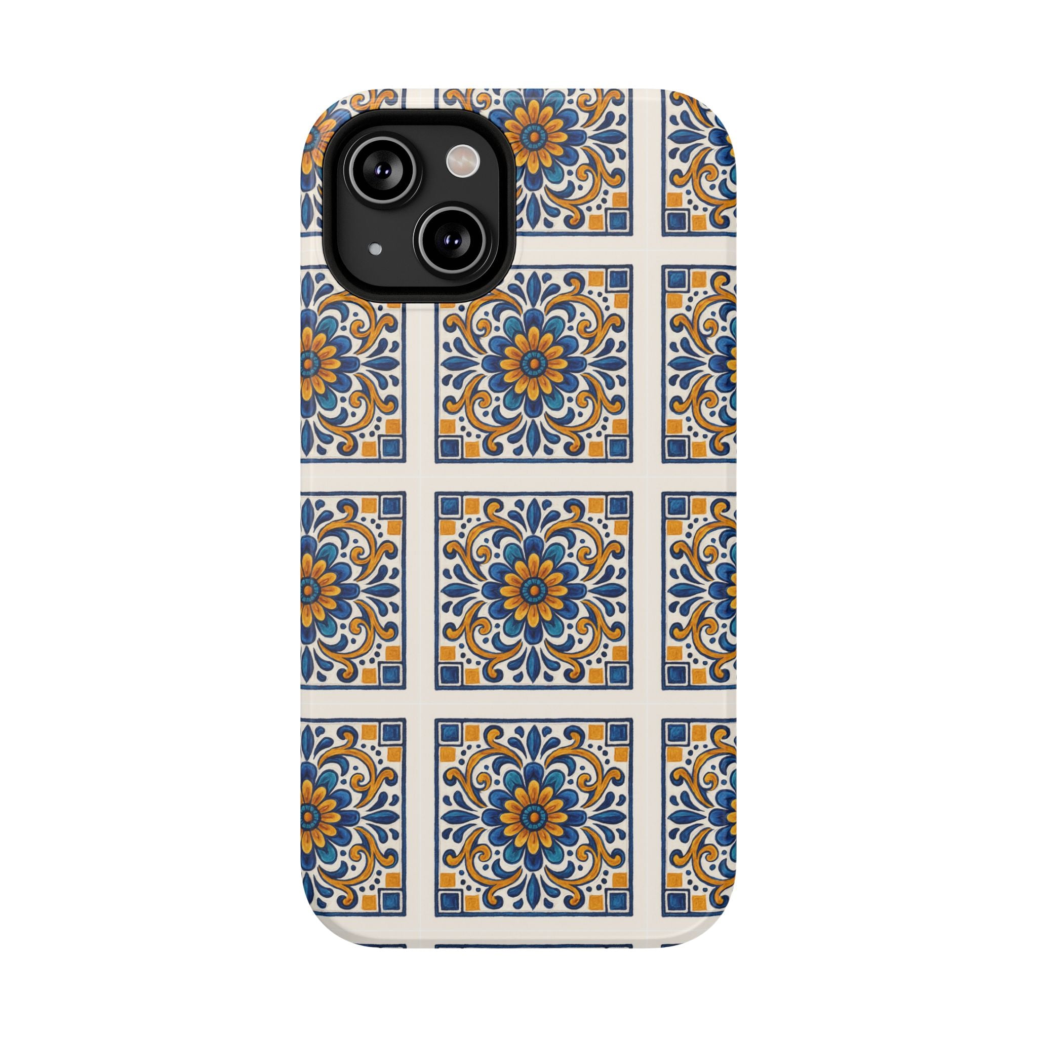 Colorful Floral Phone Case, Durable Impact-Resistant