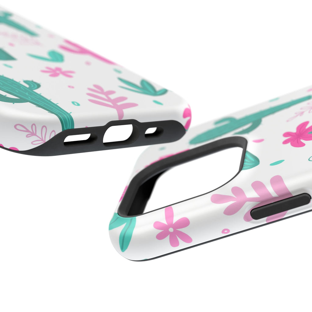 Cactus Pattern Impact Resistant Phone Case