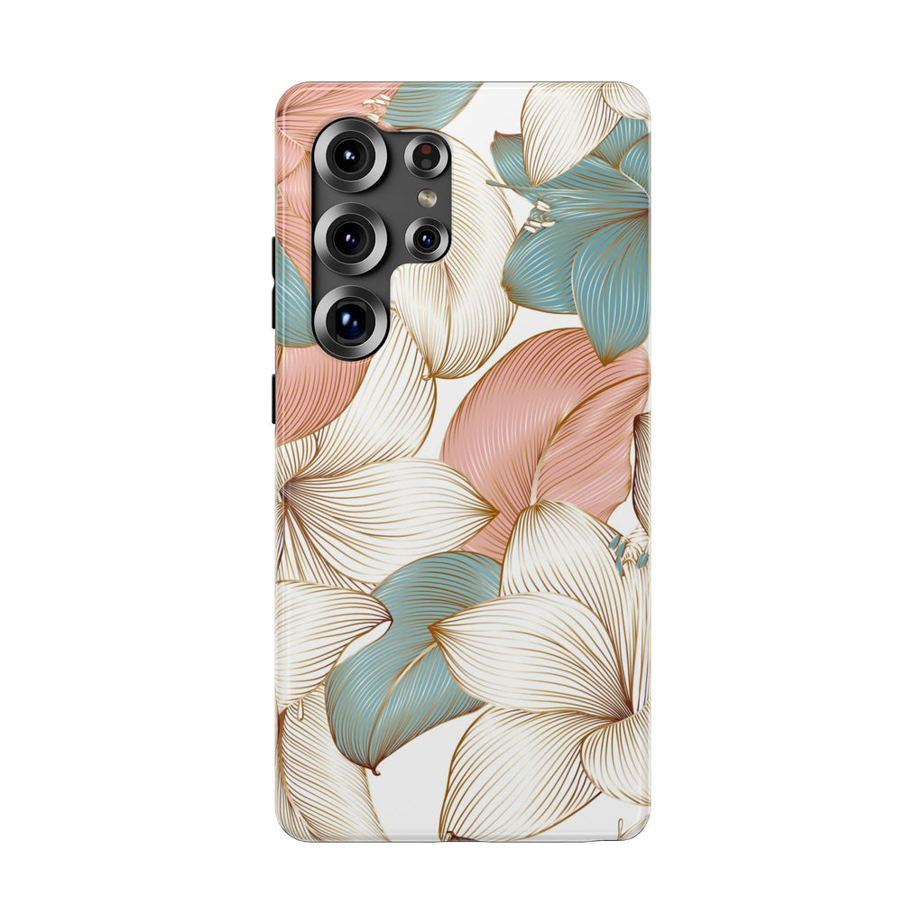 Durable Botanical iPhone or Galaxy Cases