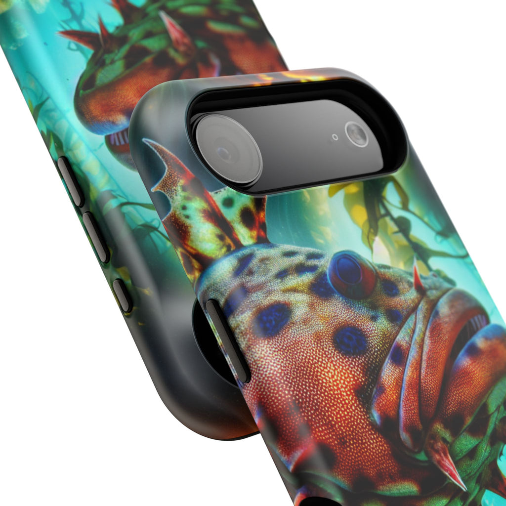 Sea Life Phone Case — Colorful Underwater Fish Impact-Resistant Case