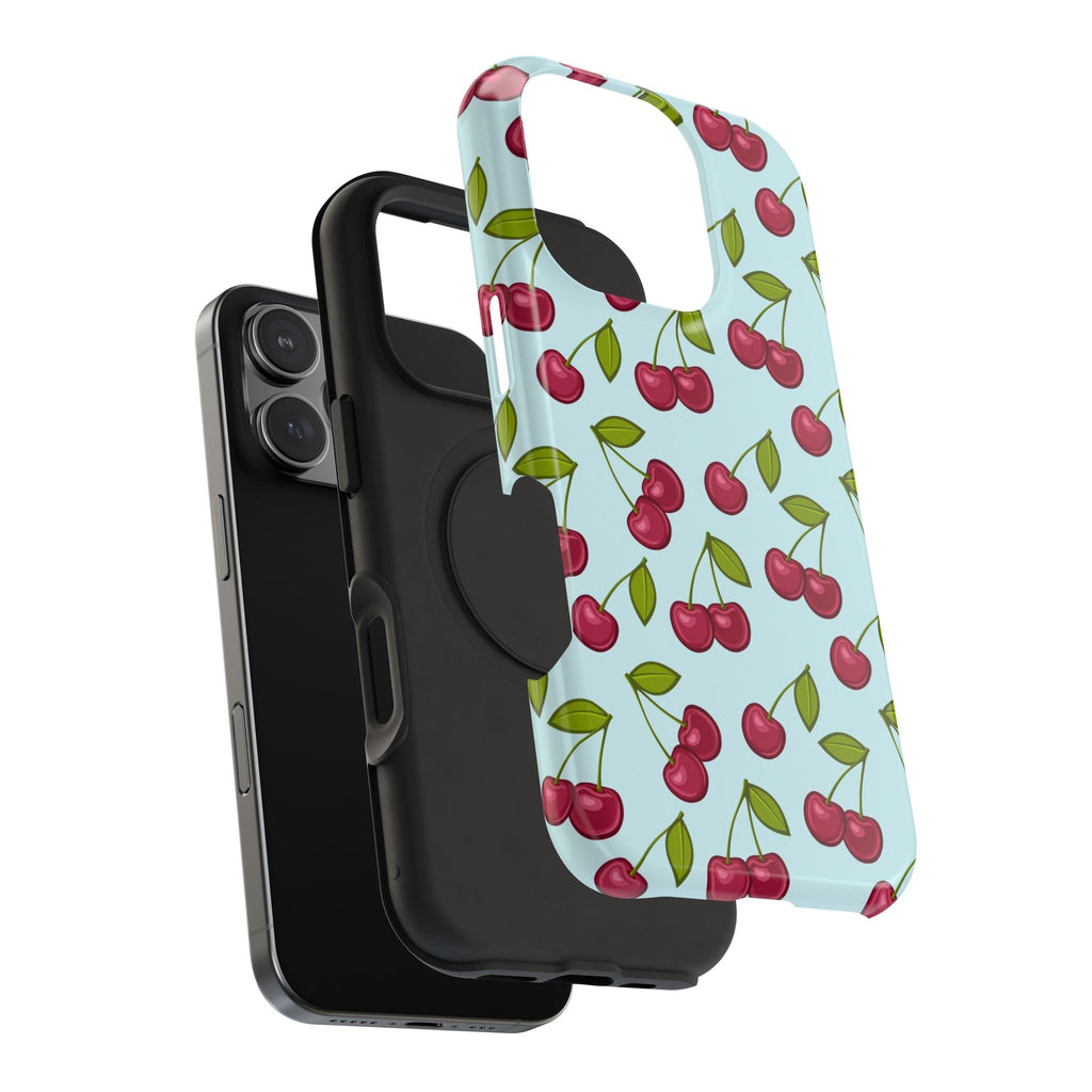 Cherry Pattern Phone Case, Cute Cherry