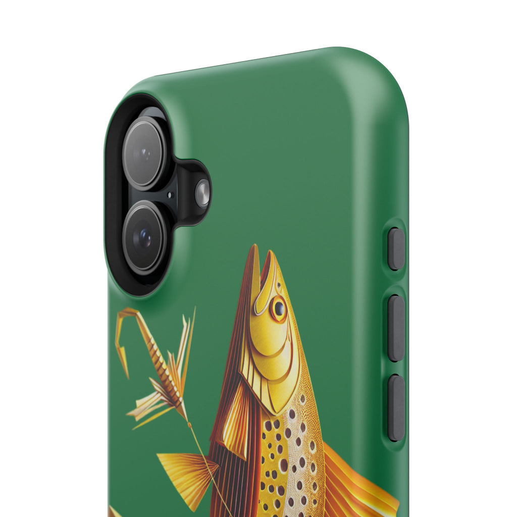Impact Resistant Phone Case,  Lucky Charm Fish, Outdoor Enthusiast Gift