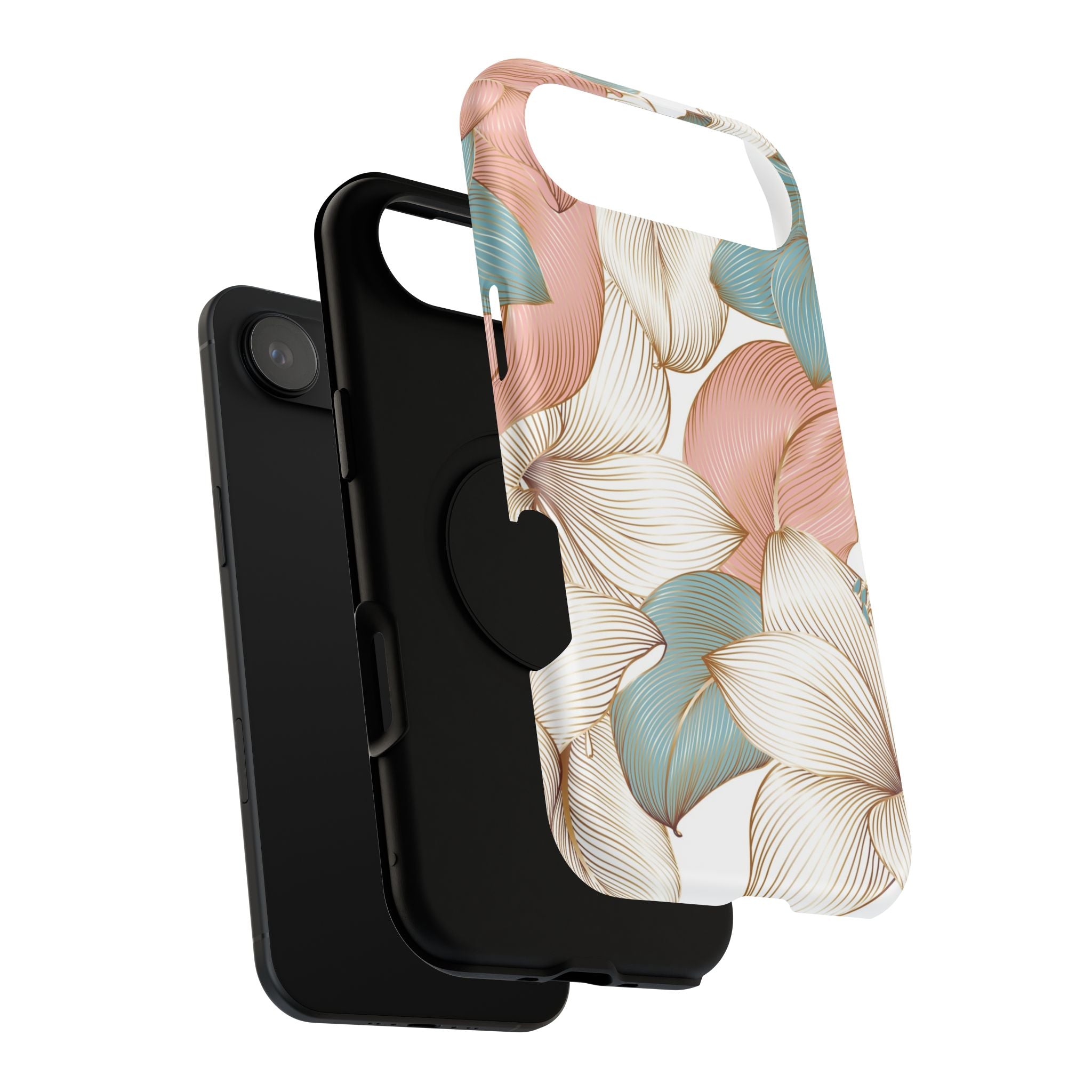 Decorative Phone Cases, Floral Impact-Resistant
