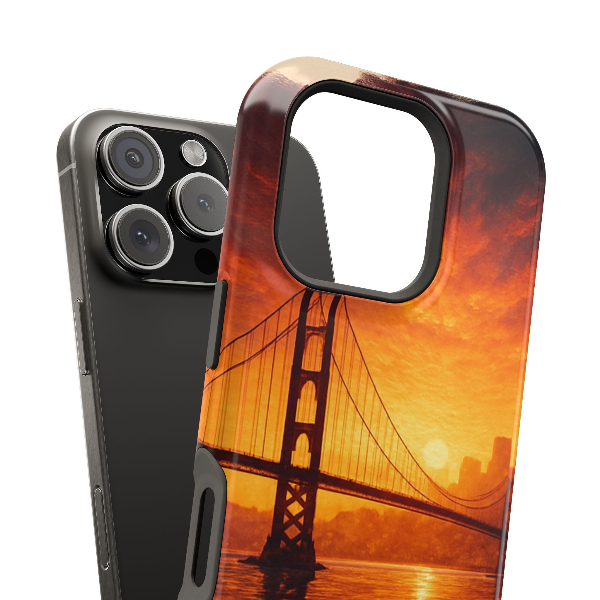 Golden Gate, Impact-Resistant iPhone Case