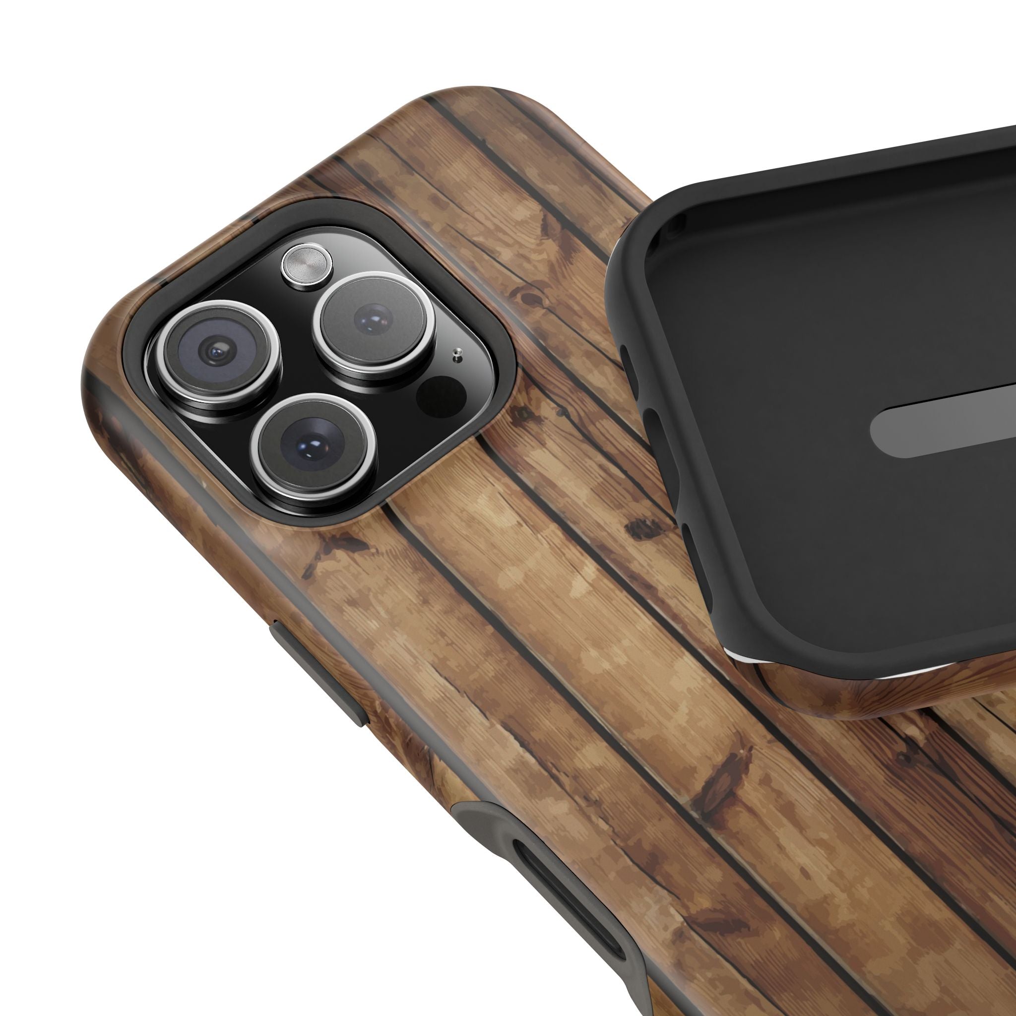 Rustic Wood Phone Case | Impact-Resistant