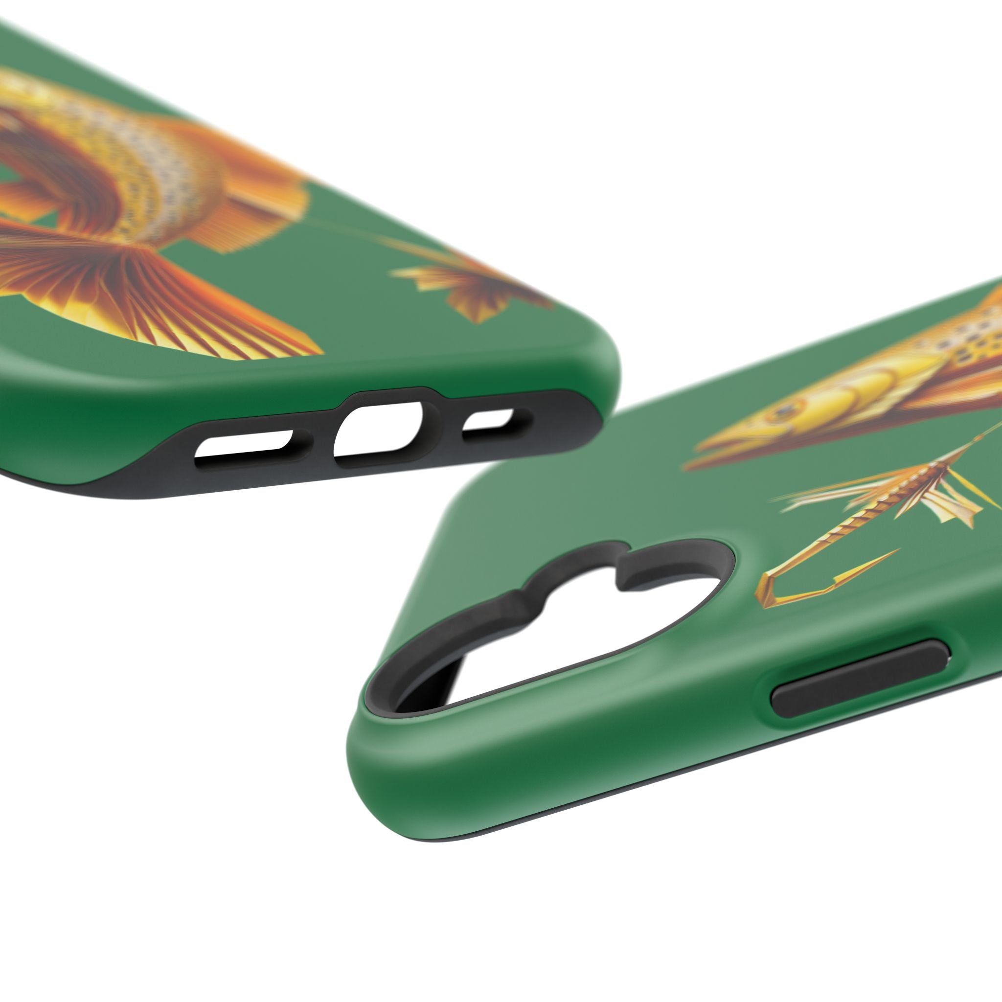 Impact Resistant Phone Case,  Lucky Charm Fish, Outdoor Enthusiast Gift