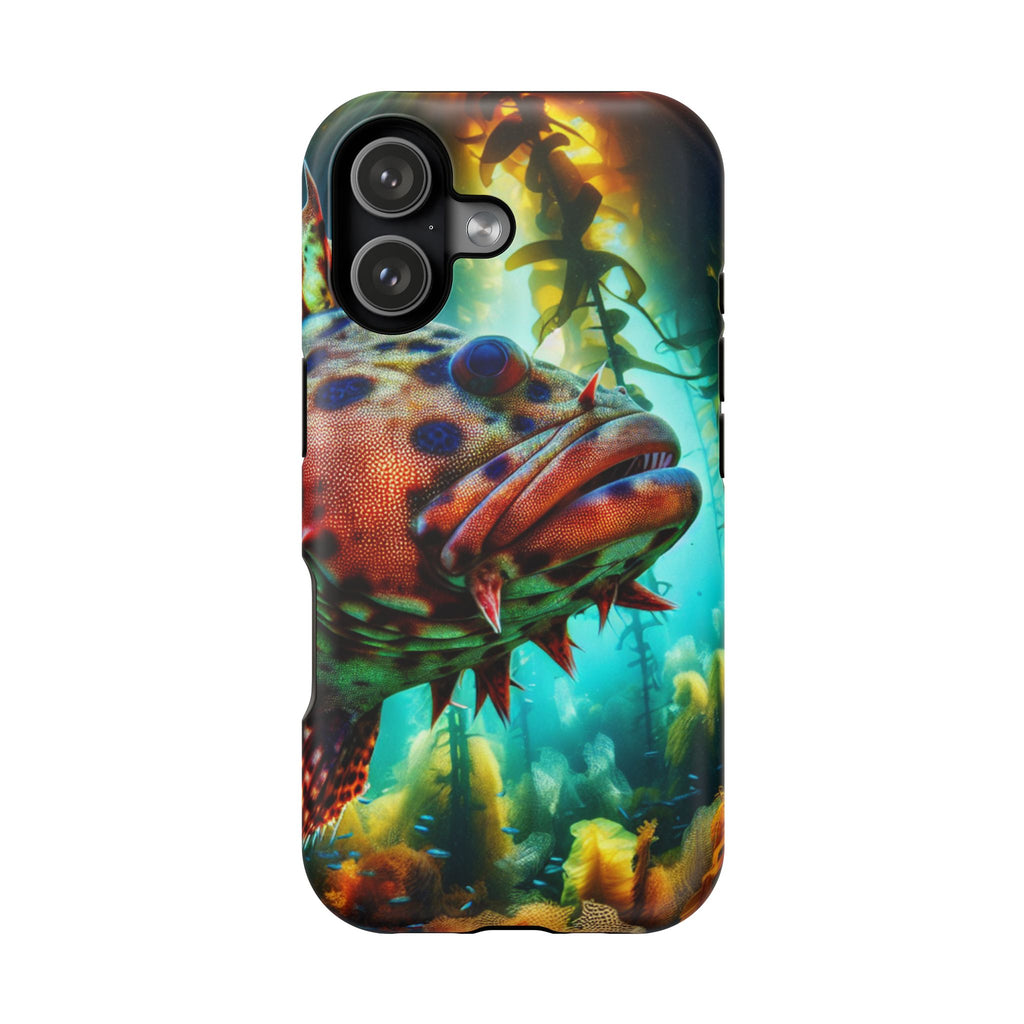 Sea Life Phone Case — Colorful Underwater Fish Impact-Resistant Case