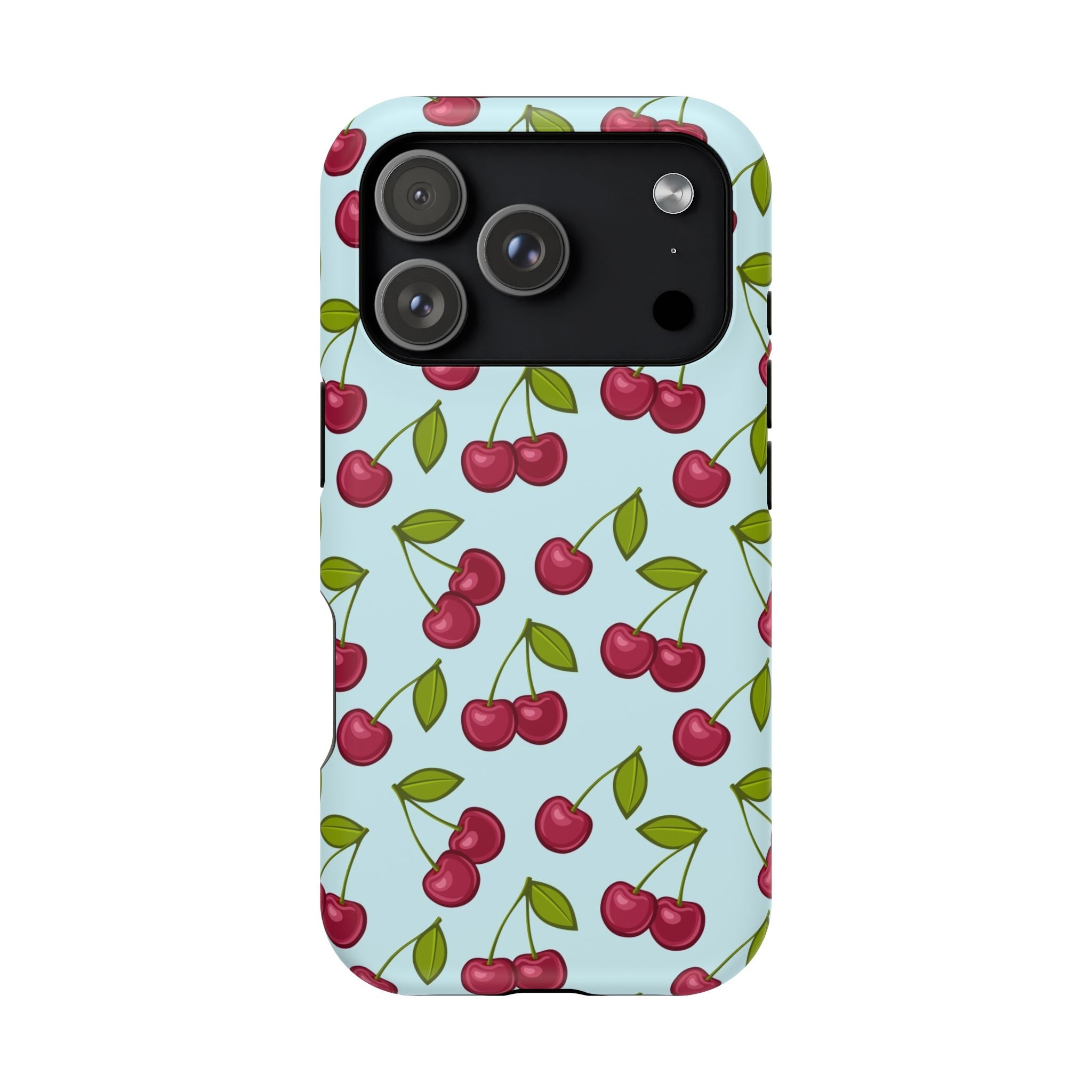 Cherry Pattern Phone Case, Cute Cherry