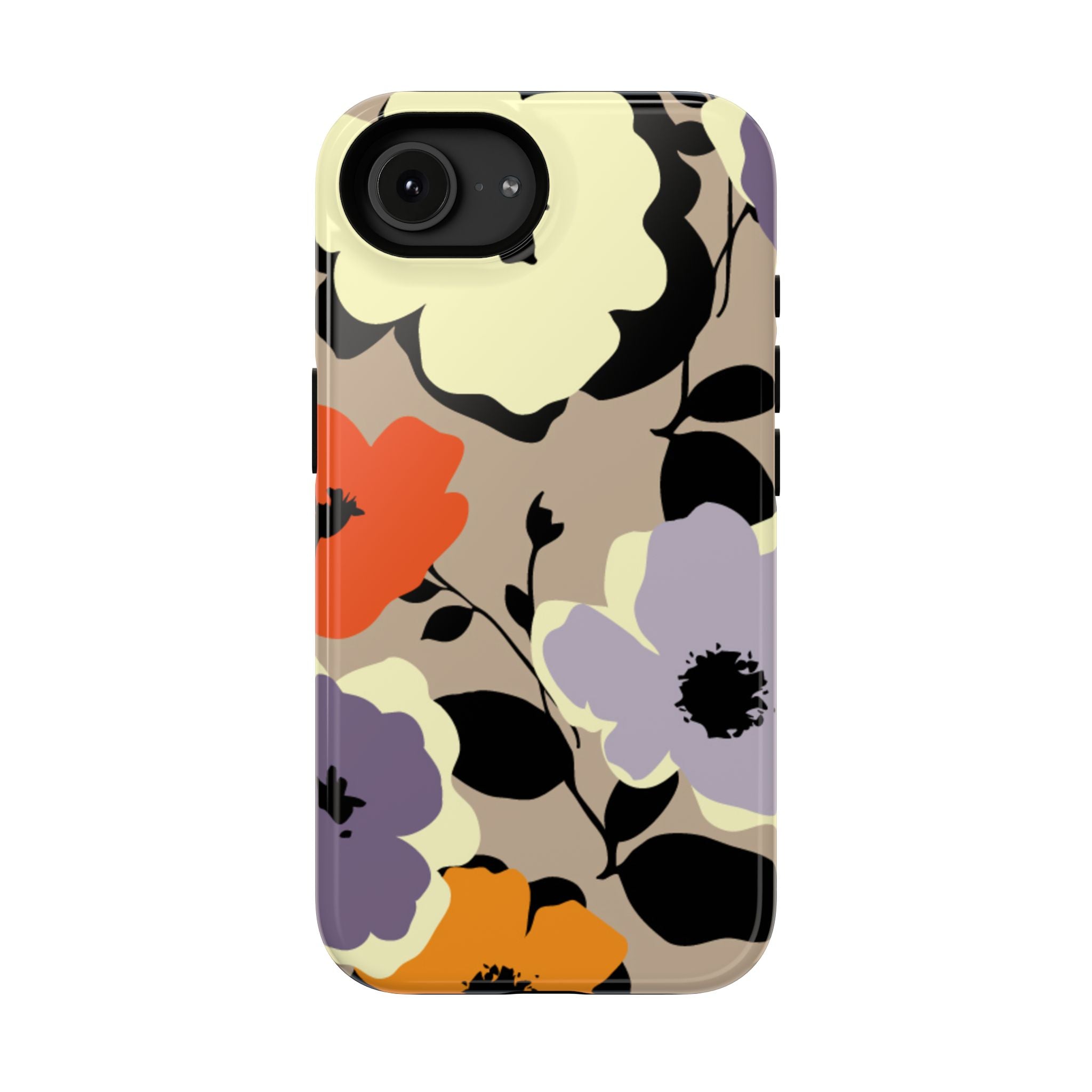 Floral Impact-Resistant Phone Case