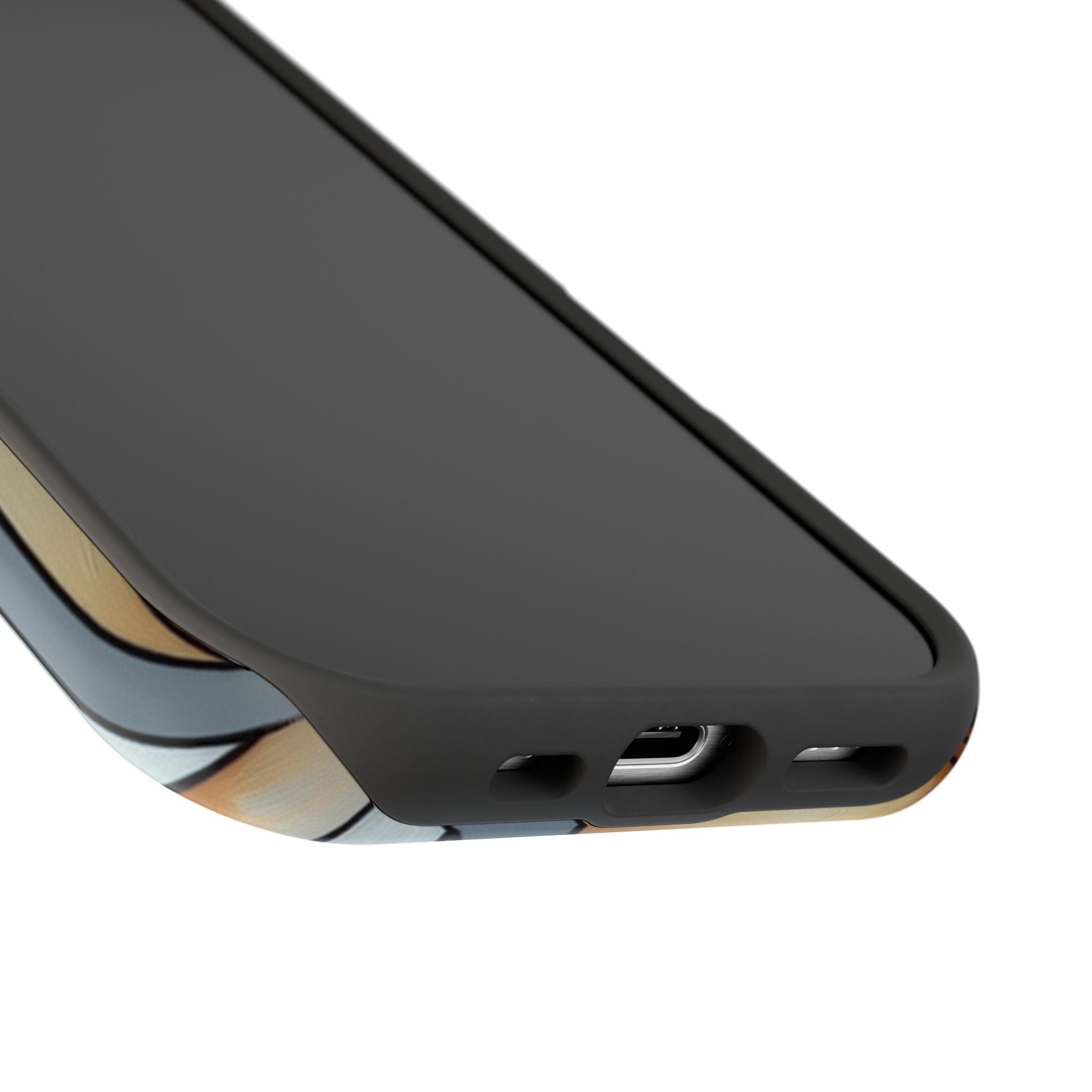 Impact Resistant Case - Woman Abstract Design