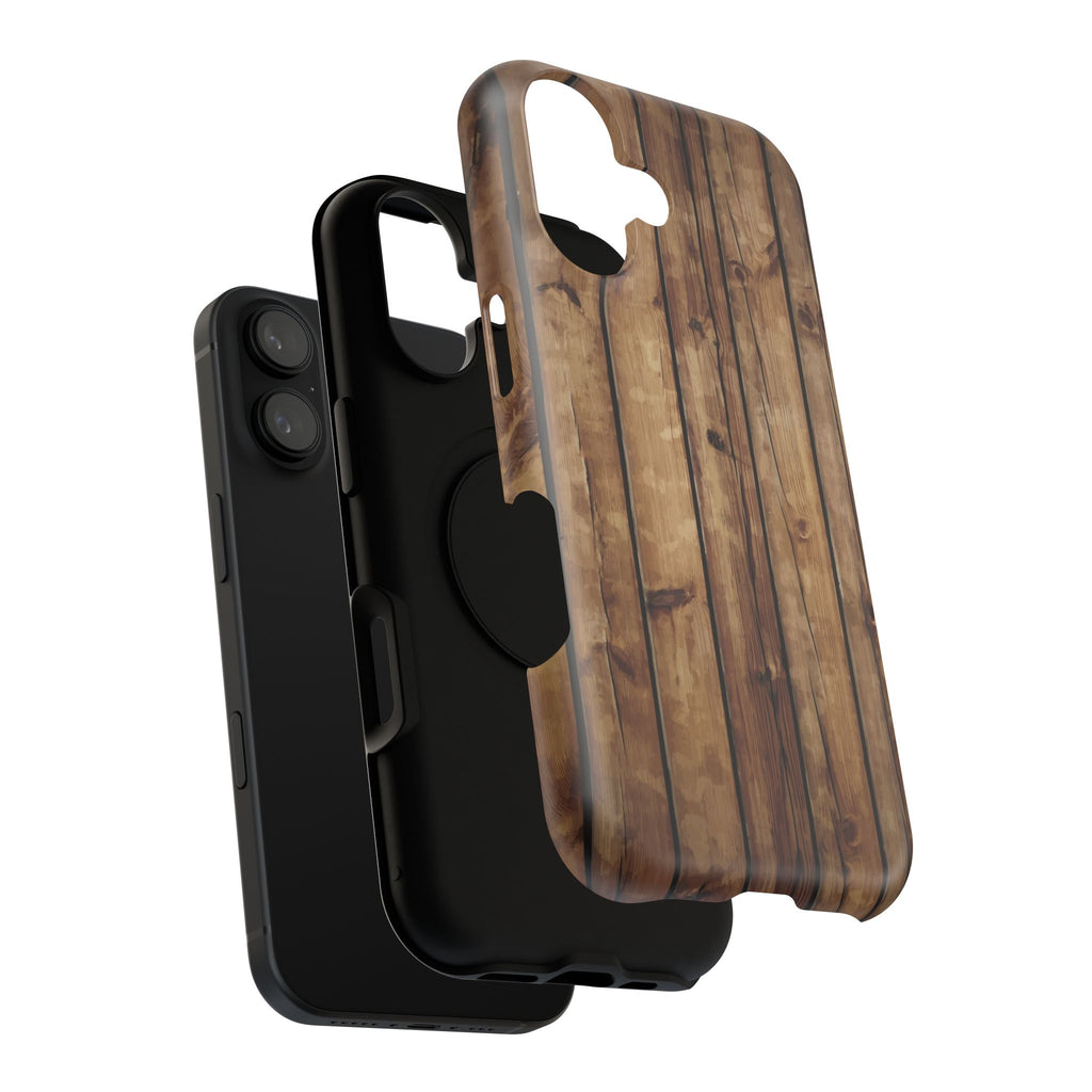 Rustic Wood Phone Case | Impact-Resistant