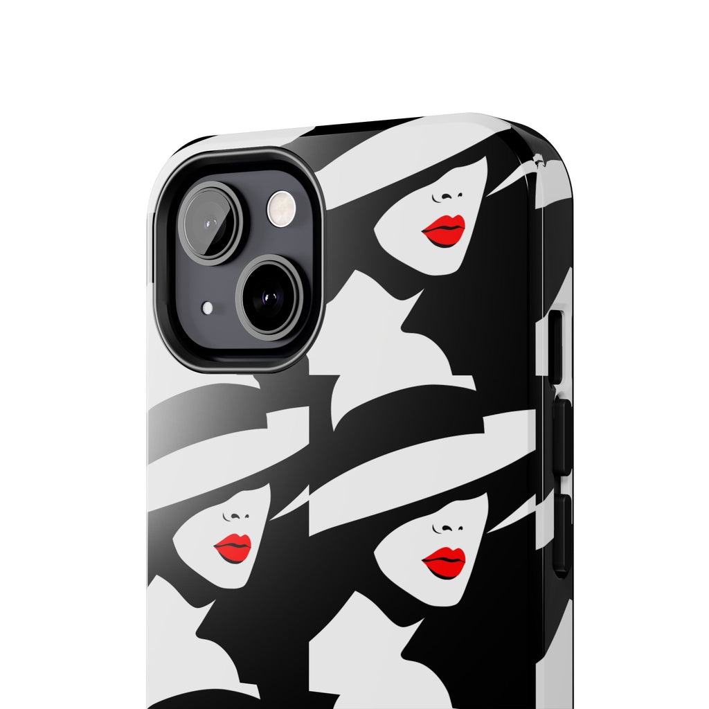 Retro Chic Tough Phone Case