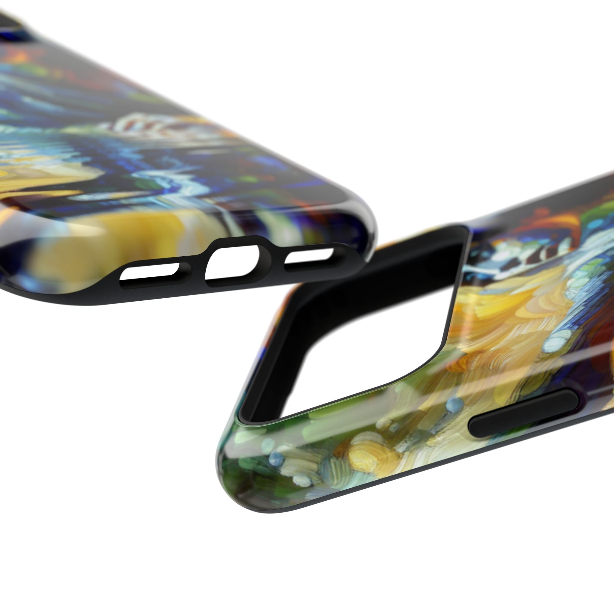 Abstract Woman Impact Resistant Phone Tough Case