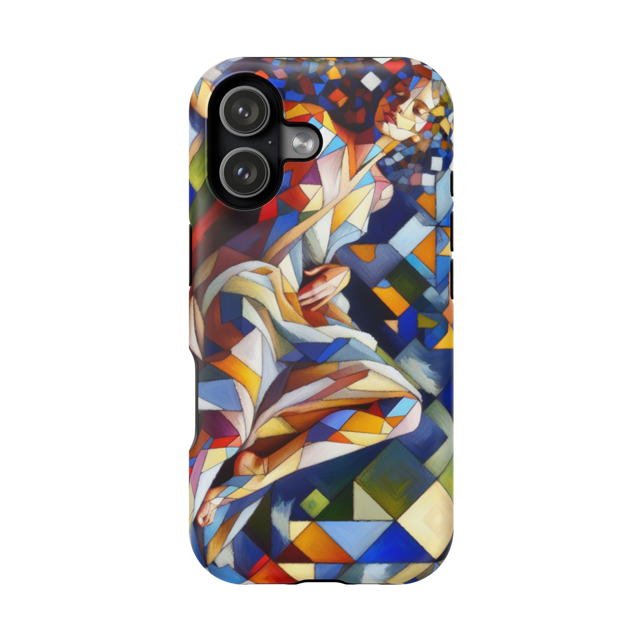 Impact Resistant Phone Case - Beautiful Woman Abstract Design