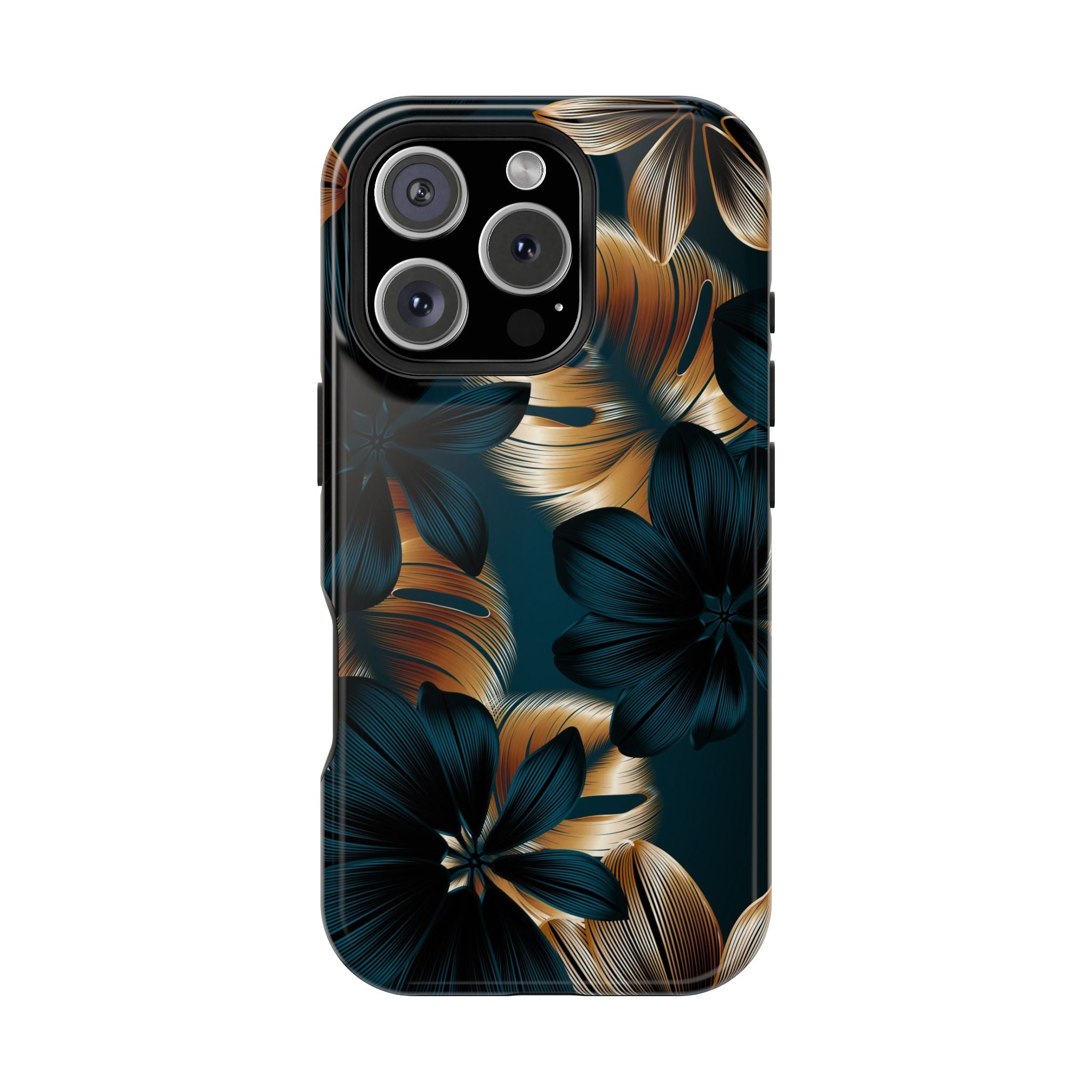 Floral Impact-Resistant Phone Case