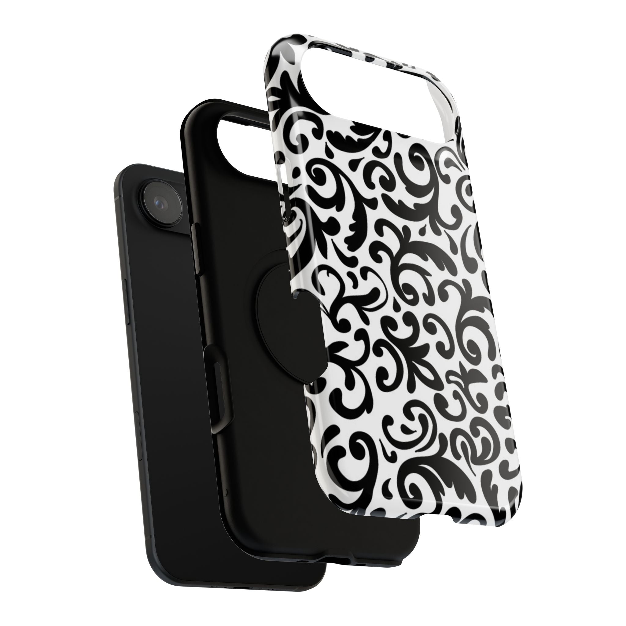 Stylish Black & White Design Phone Case