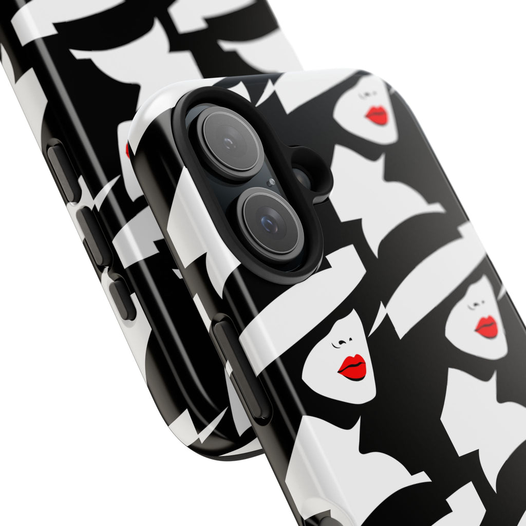 Retro Chic Tough Phone Case