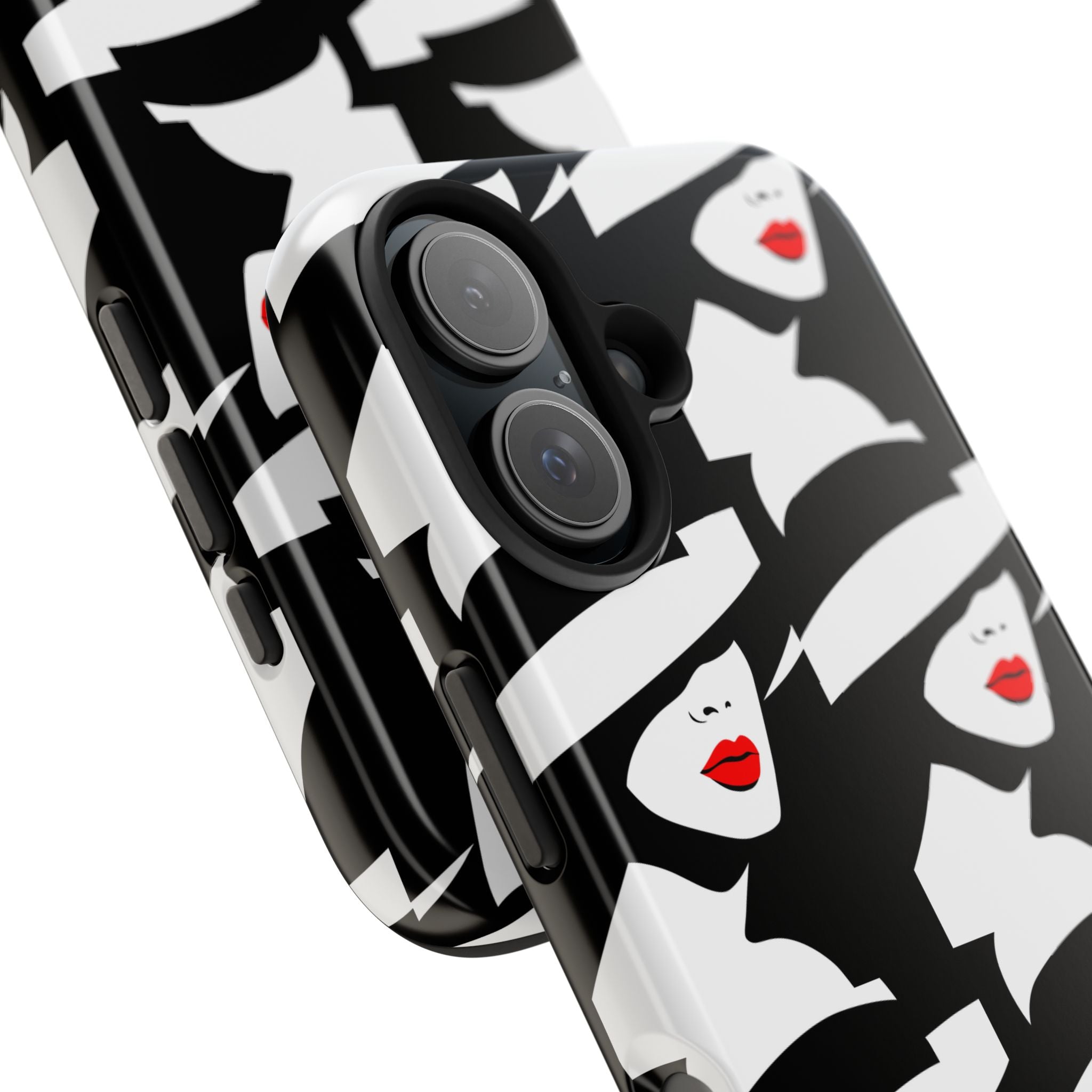 Retro Chic Tough Phone Case