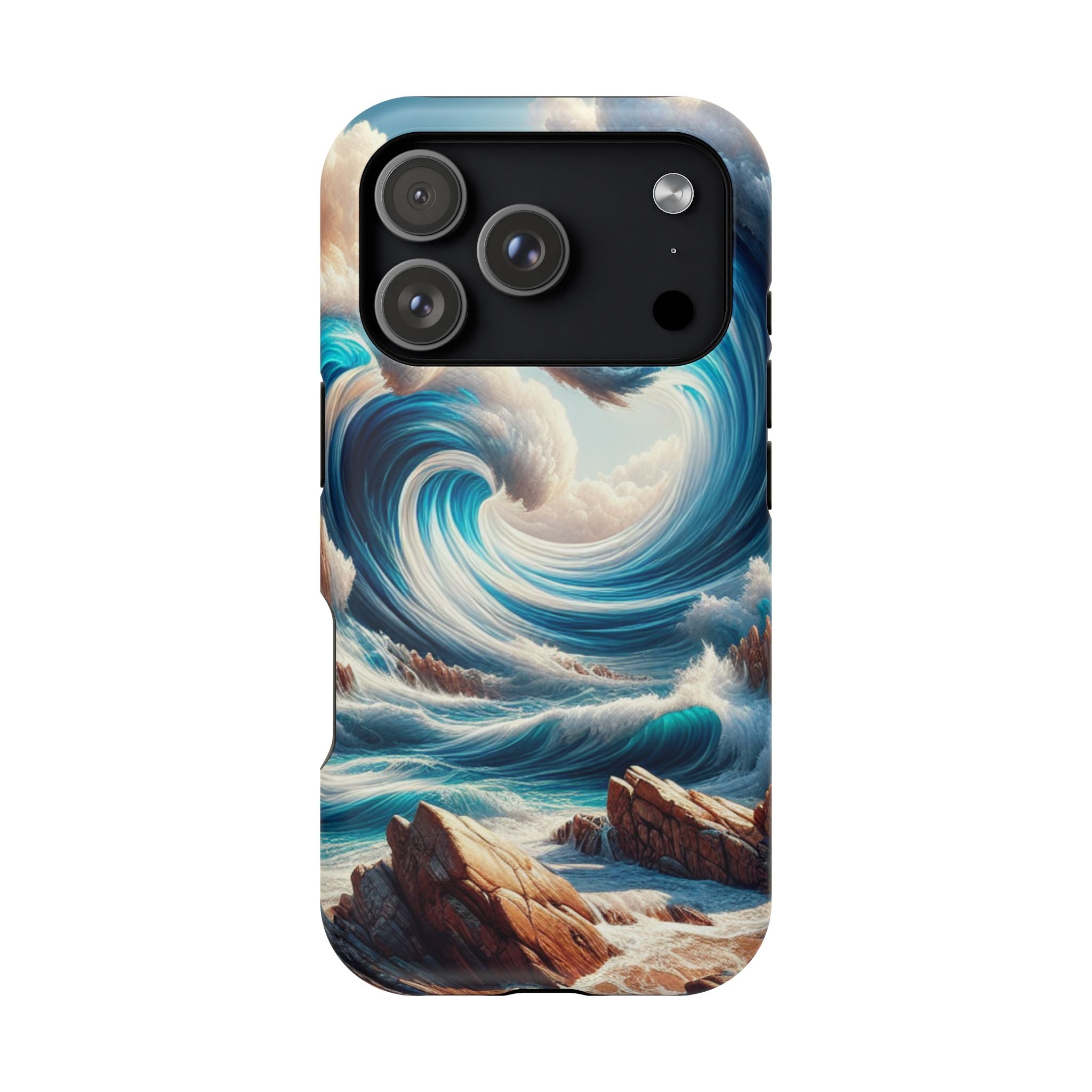 Ocean Wave Impact Resistant  Phone Case