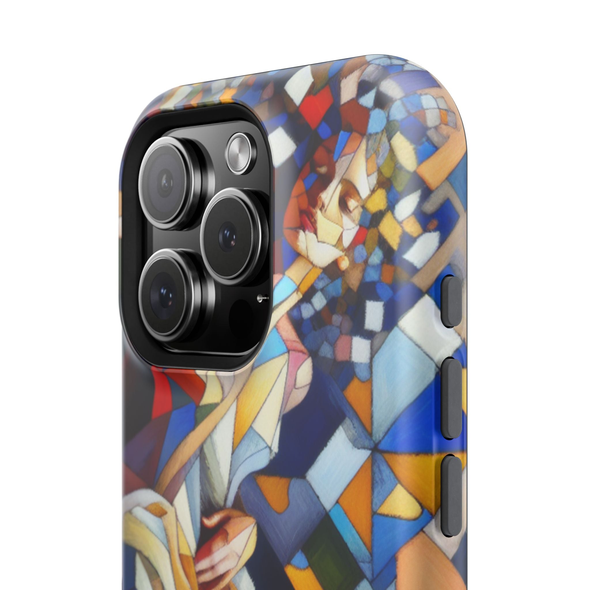 Impact Resistant Phone Case - Beautiful Woman Abstract Design