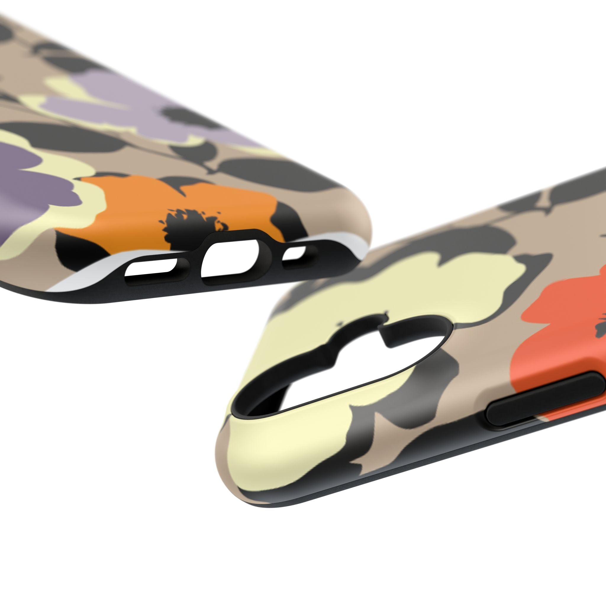 Floral Impact-Resistant Phone Case