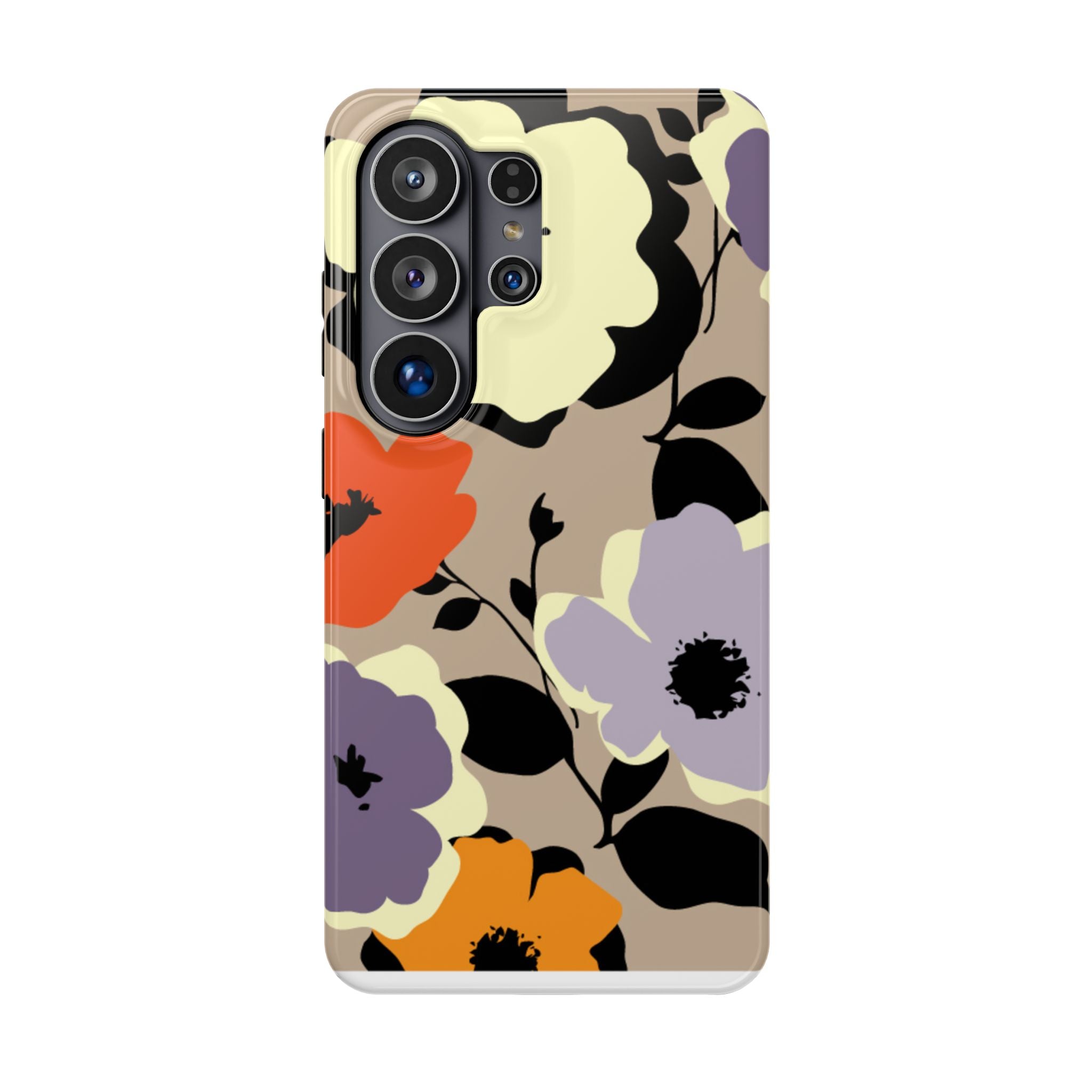 Floral Impact-Resistant Phone Case