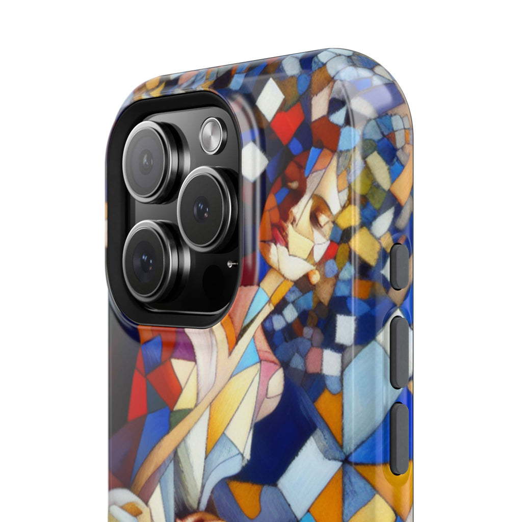Impact Resistant Phone Case - Beautiful Woman Abstract Design Samsung
