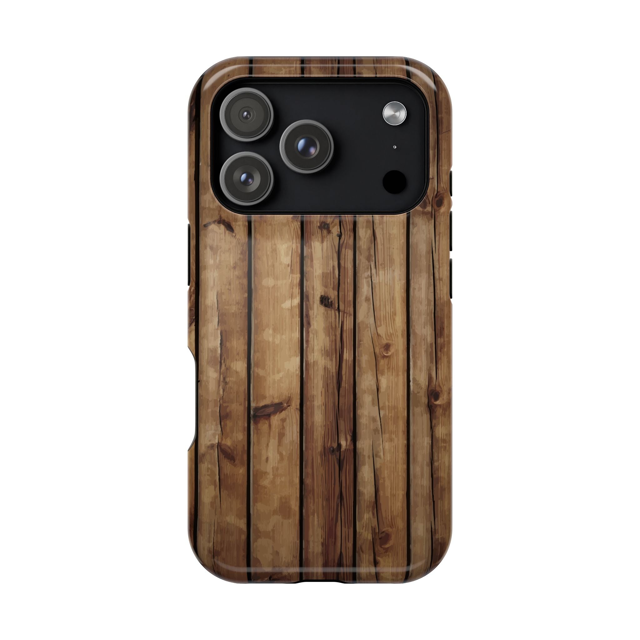 Rustic Wood Phone Case | Impact-Resistant