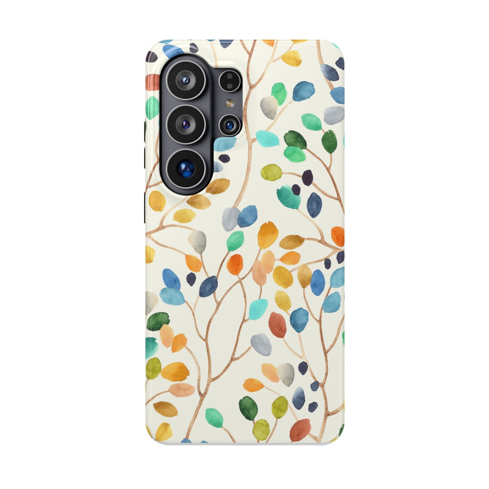 Vibrant Floral Phone Cases Impact-Resistant