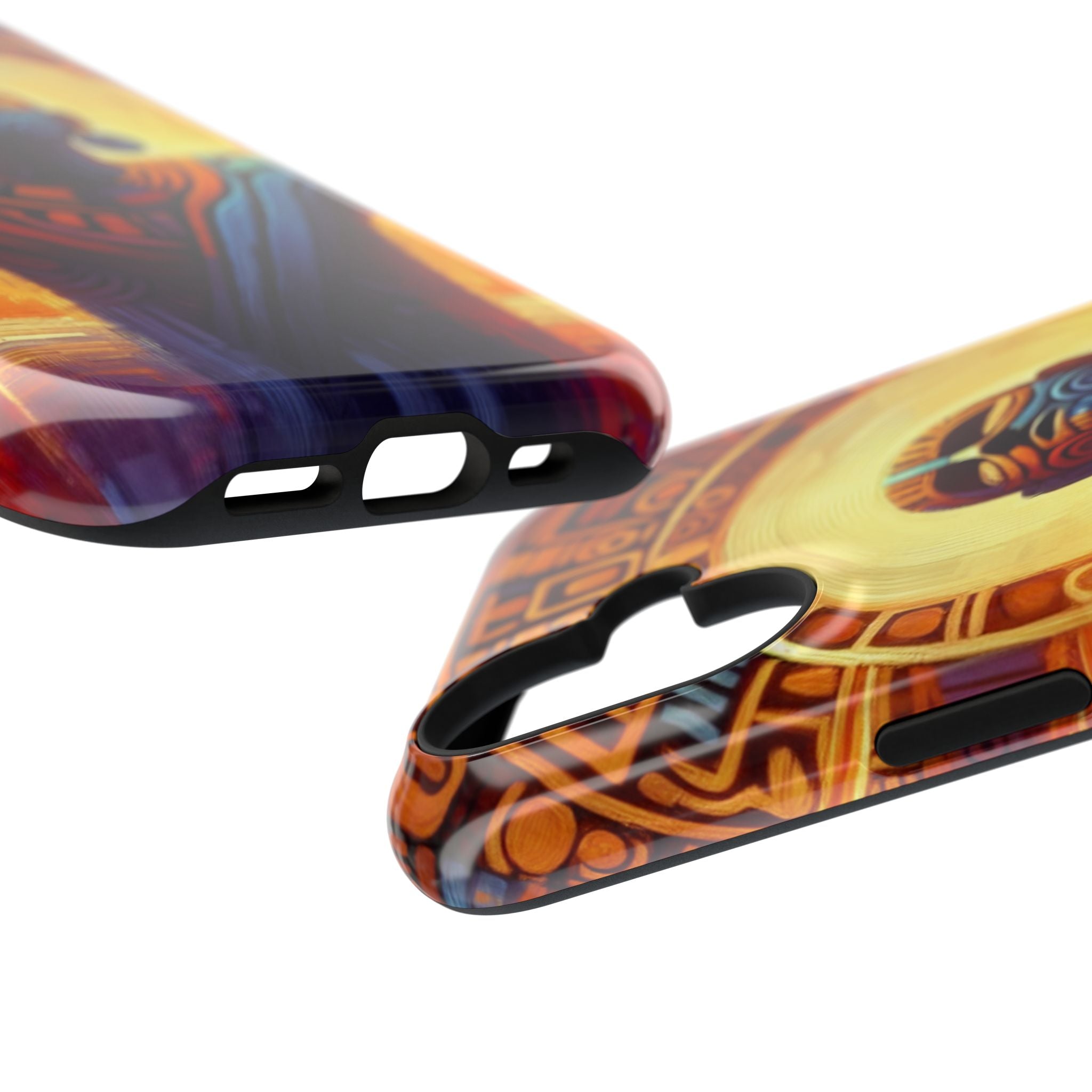 Impact Resistant Phone Case - Aztec Man