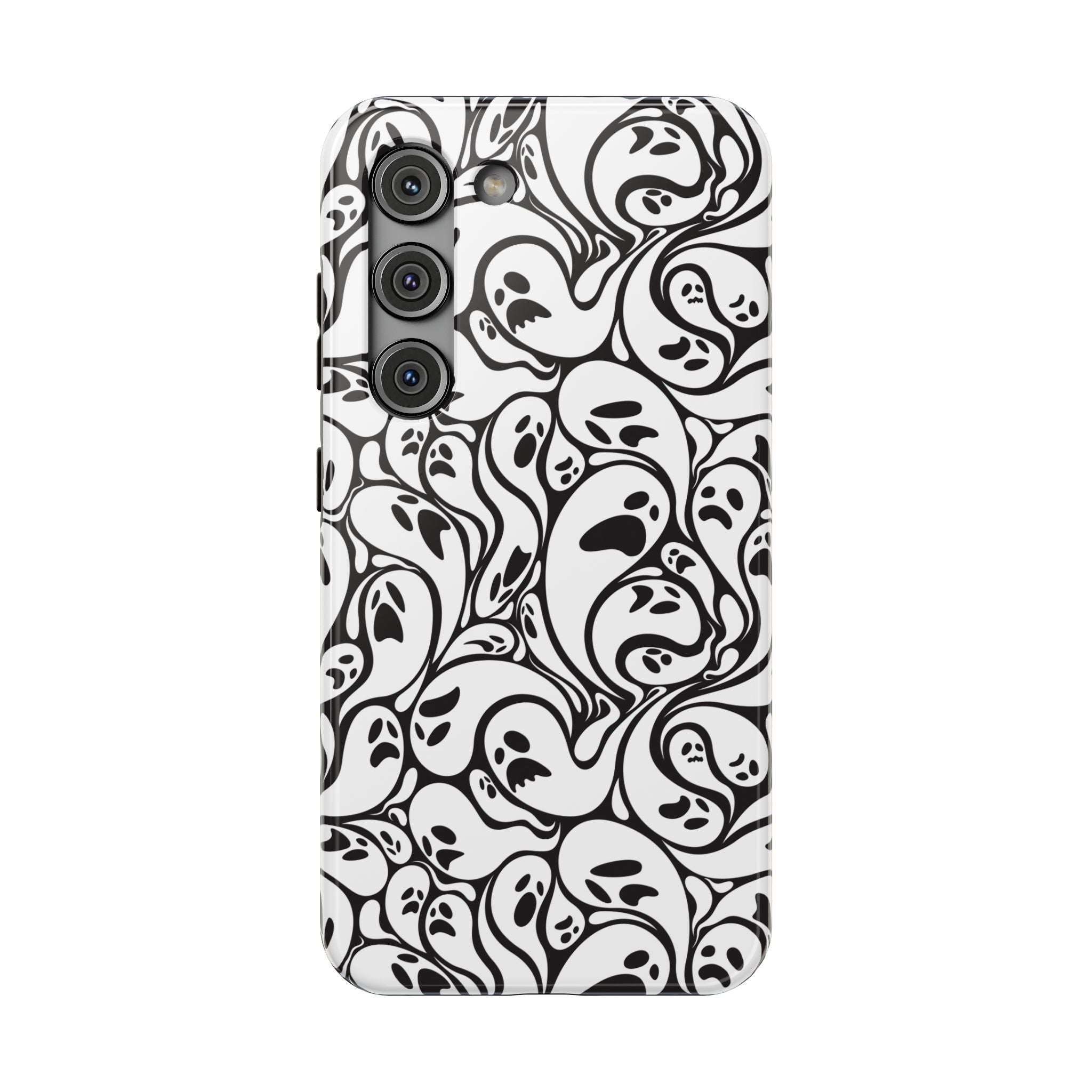 Halloween Ghostly Vibes Impact-Resistant Phone Case