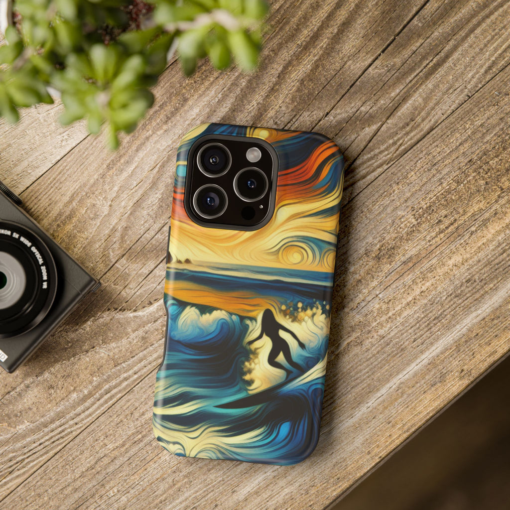 Phone Case - Surfing Girl Impact Resistant