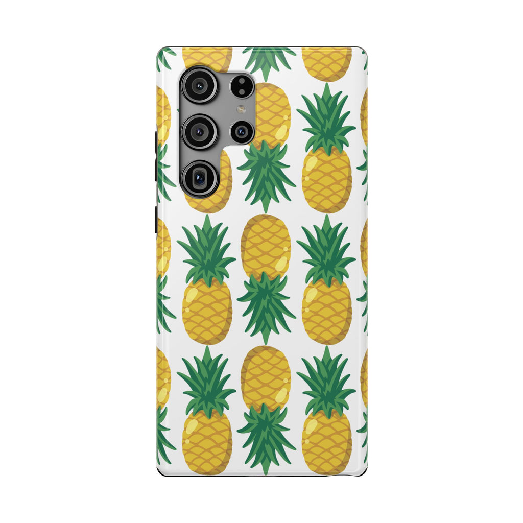 Pineapple Print Phone Case - Impact-Resistant