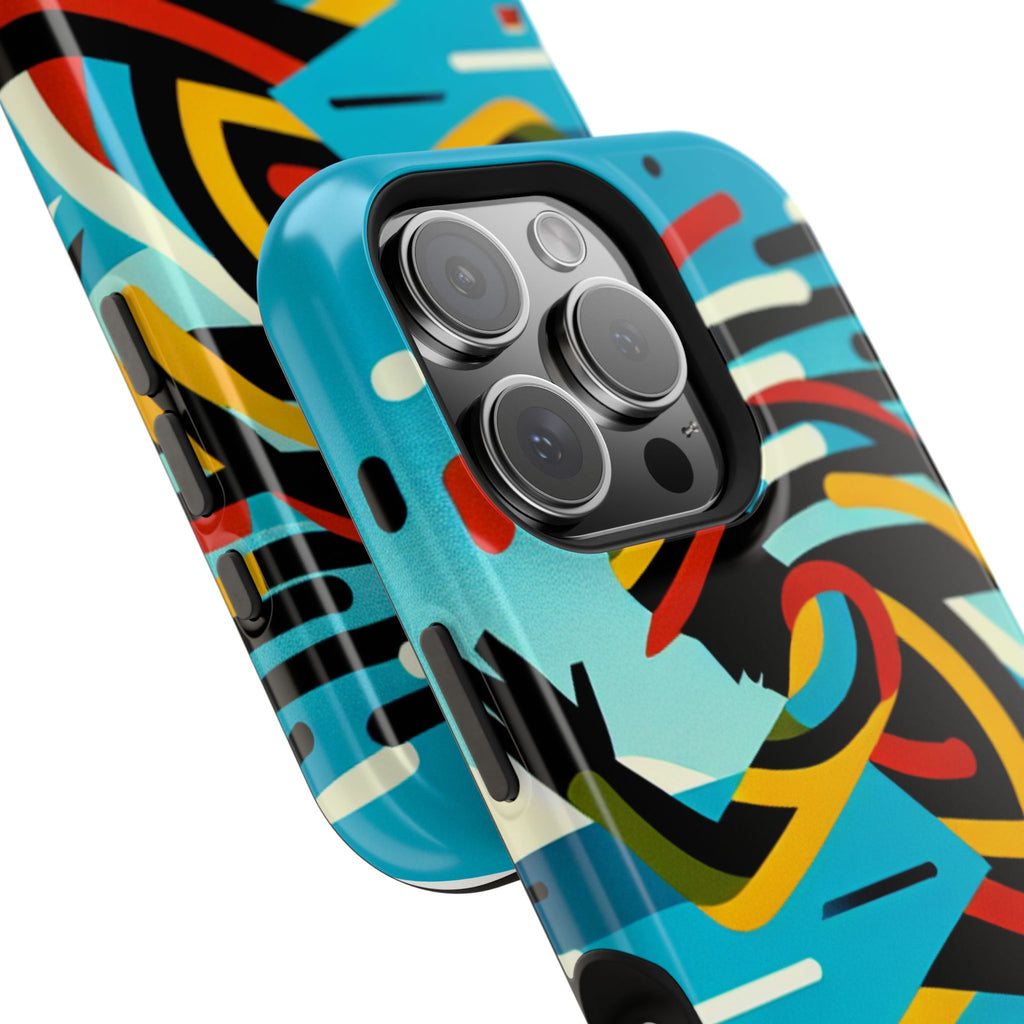 Vibrant Tribal Runner Impact Resistant Phone Case