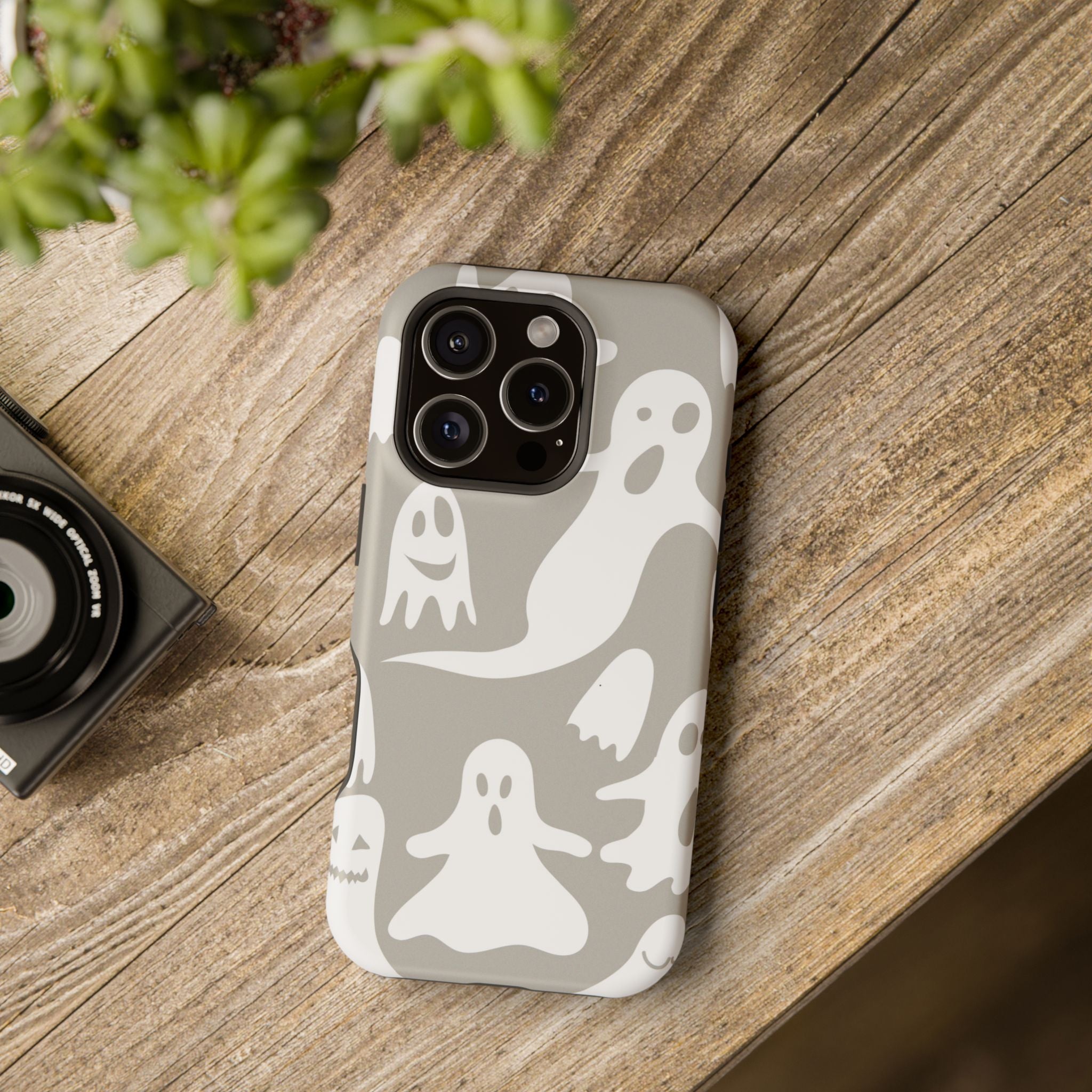 Cute Ghost Phone Case, Impact-Resistant