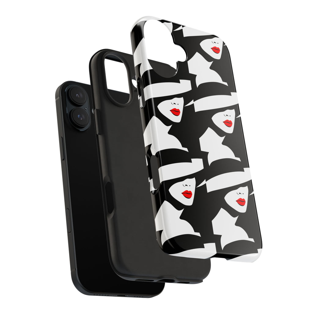 Retro Chic Tough Phone Case