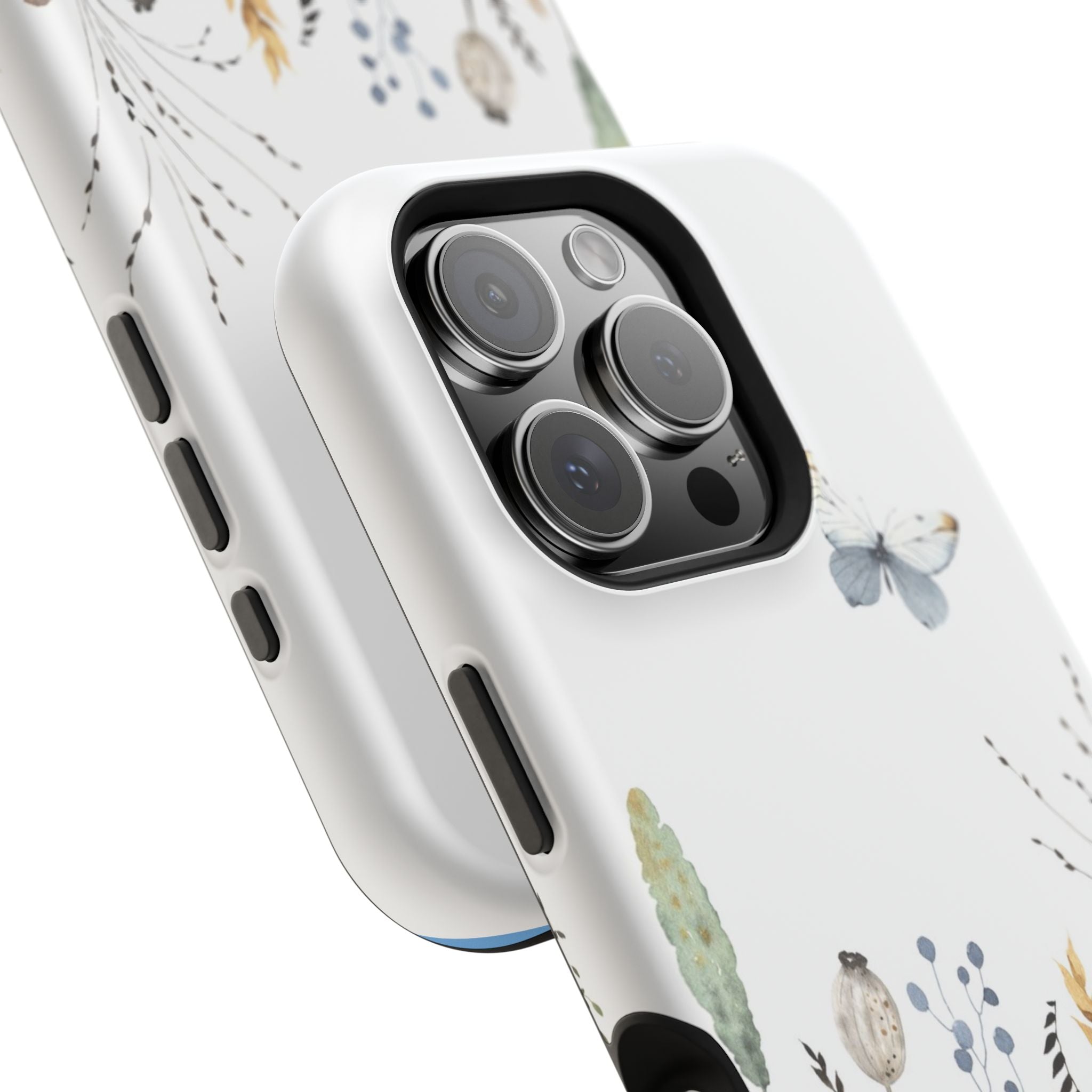Floral Impact-Resistant Phone Case