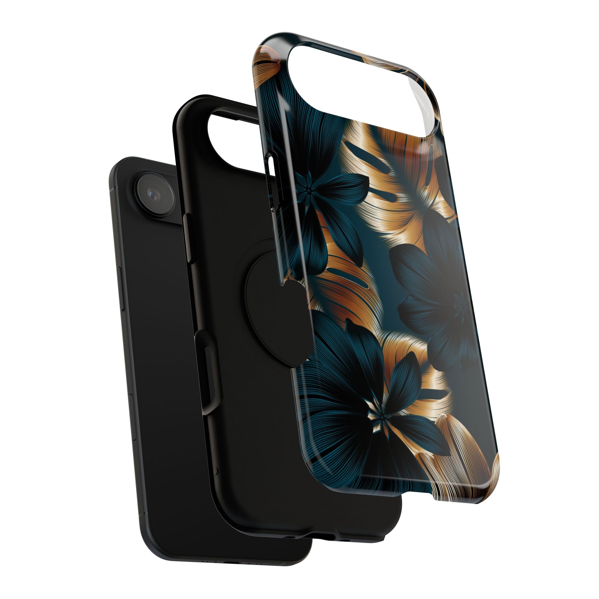 Floral Impact-Resistant Phone Case