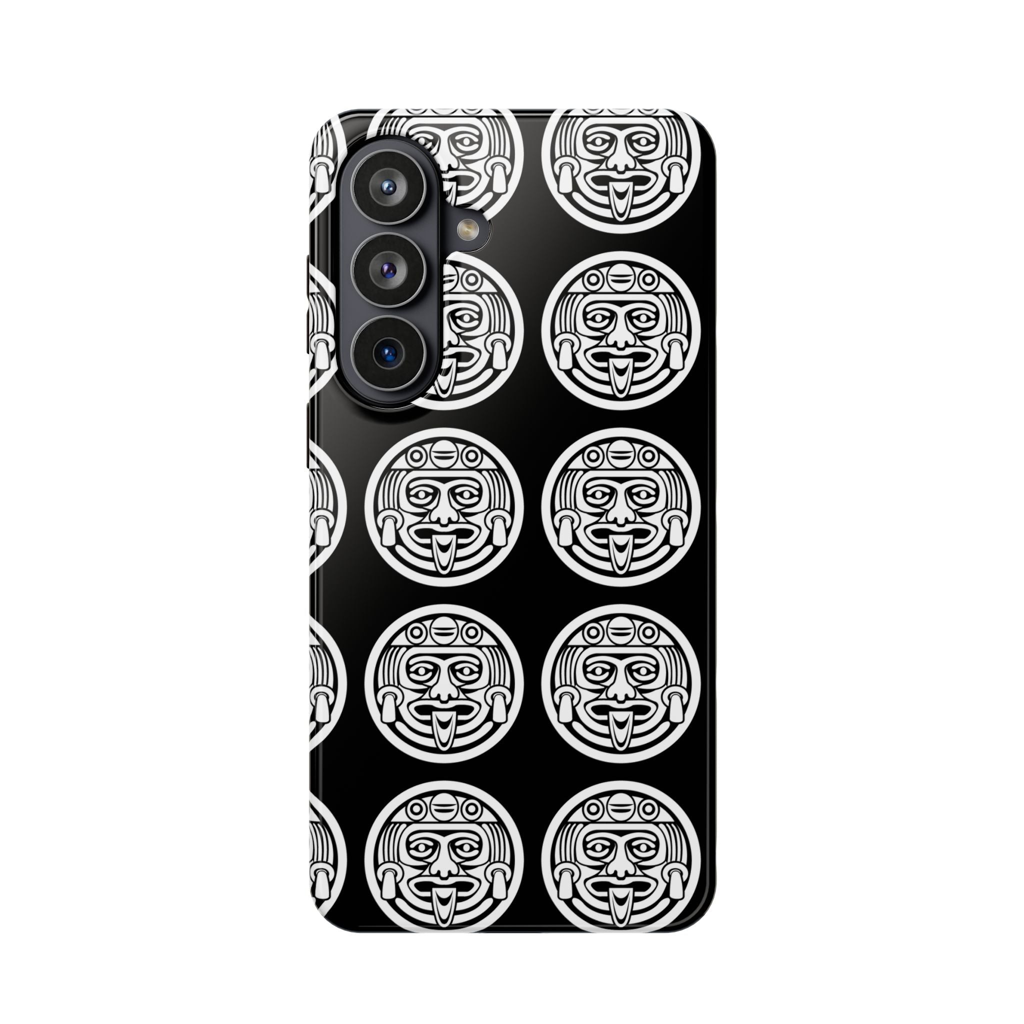 Aztec Calendar Impact-Resistant Phone Case