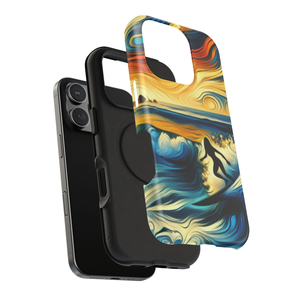 Phone Case - Surfing Girl Impact Resistant