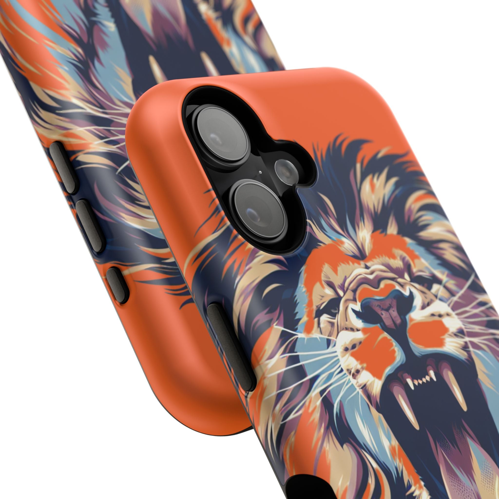 Wild Roar Lion Impact Resistant Phone Case