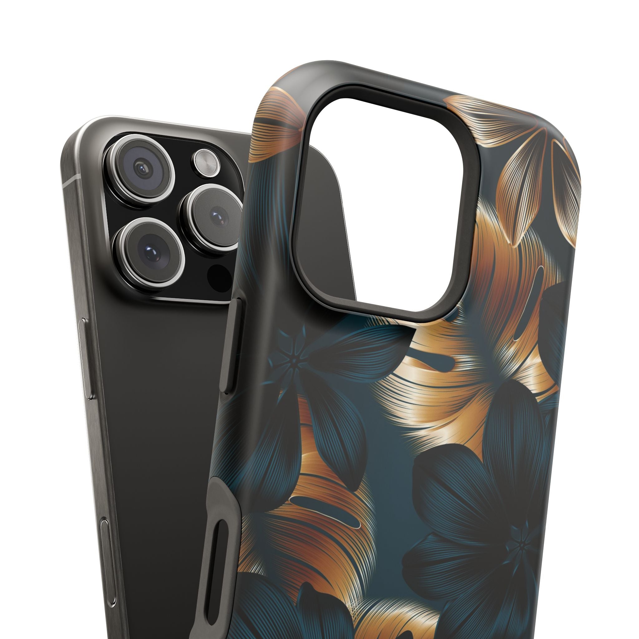 Floral Impact-Resistant Phone Case
