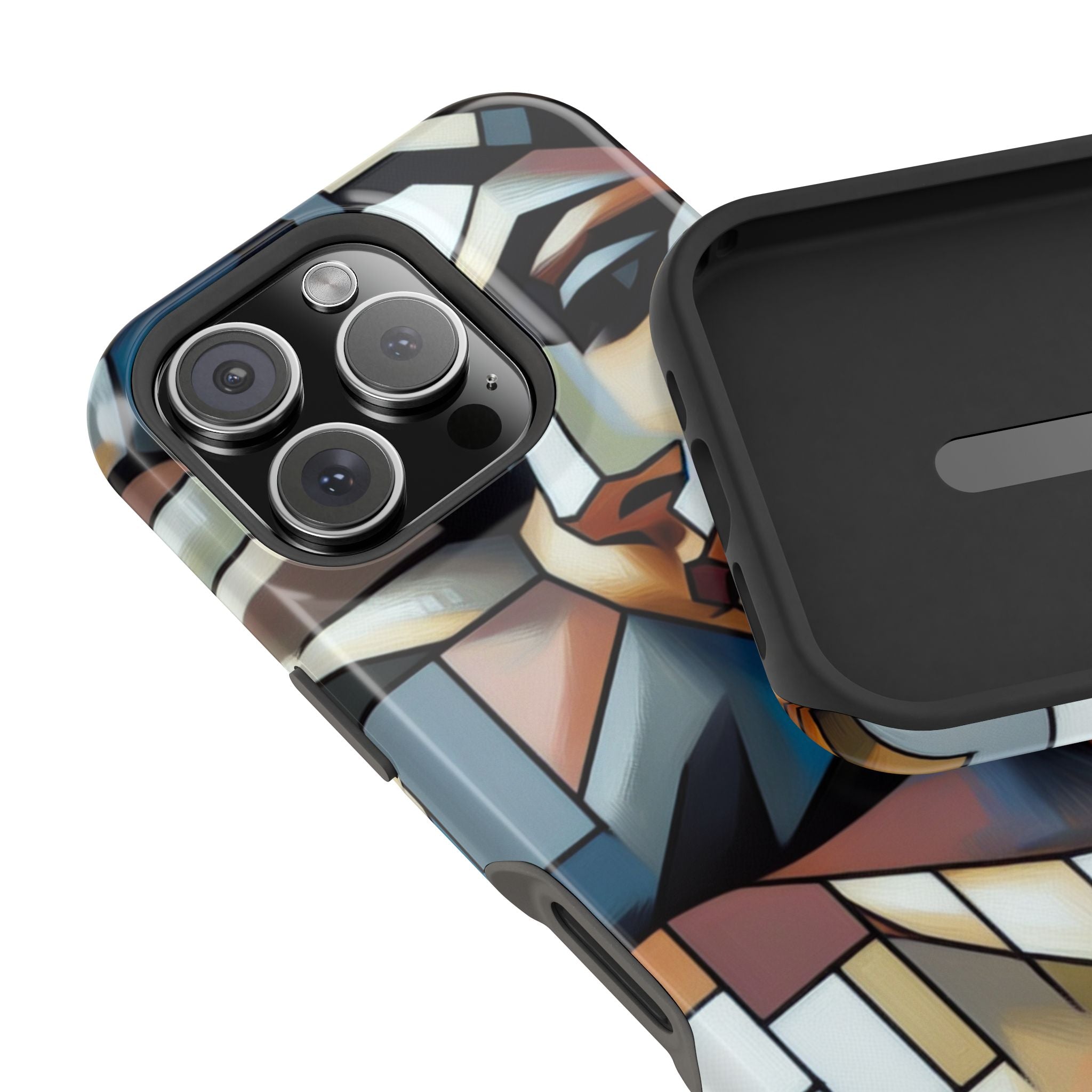 Impact Resistant Case - Woman Abstract Design