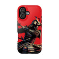 Impact Resistant Phone Case - Samurai Red Warrior