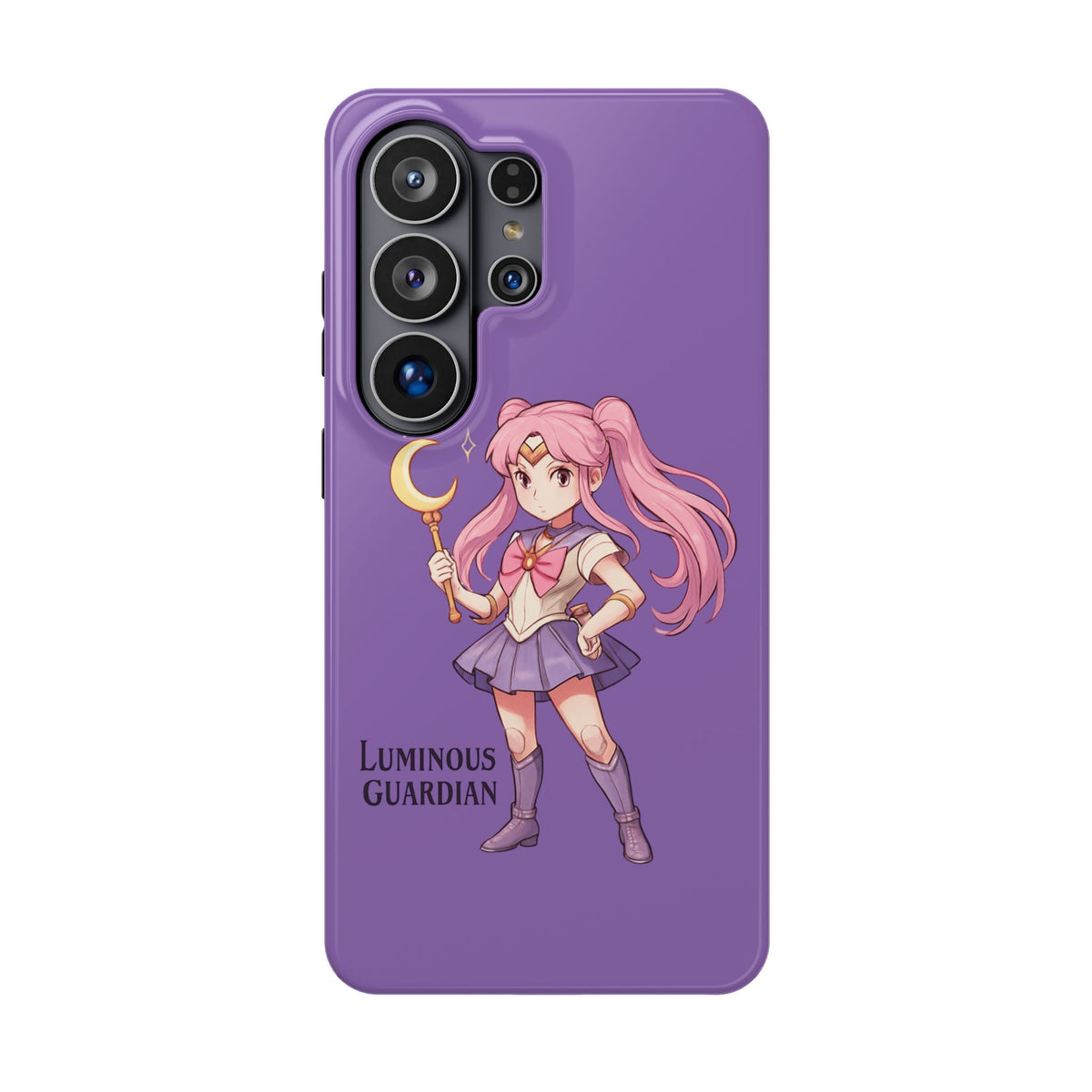 Luminous Guardian Phone Case, Impact-Resistant
