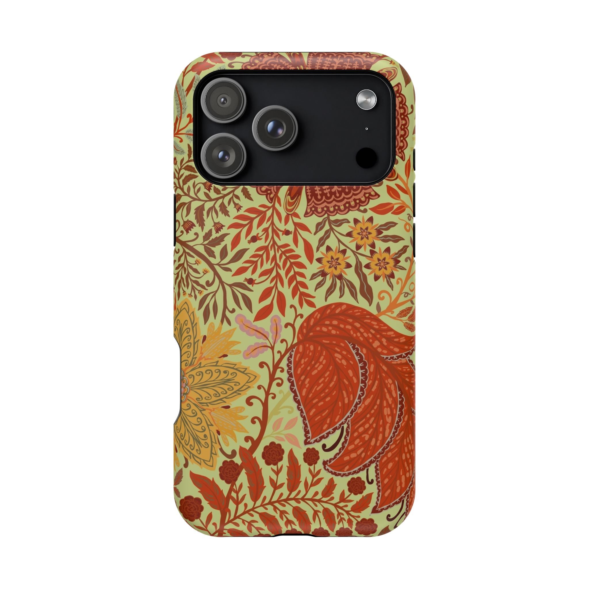 Floral Paisley Magnetic Impact-Resistant Phone Case
