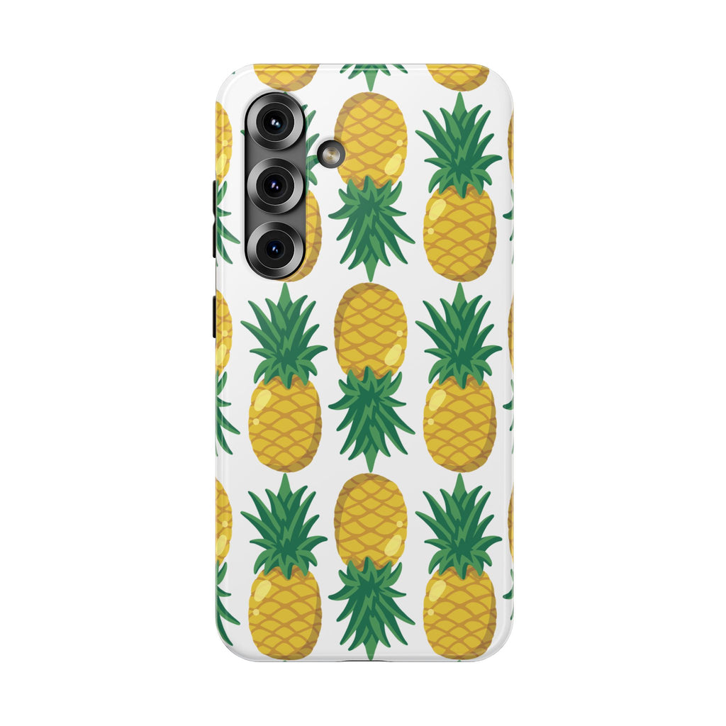 Pineapple Print Phone Case - Impact-Resistant