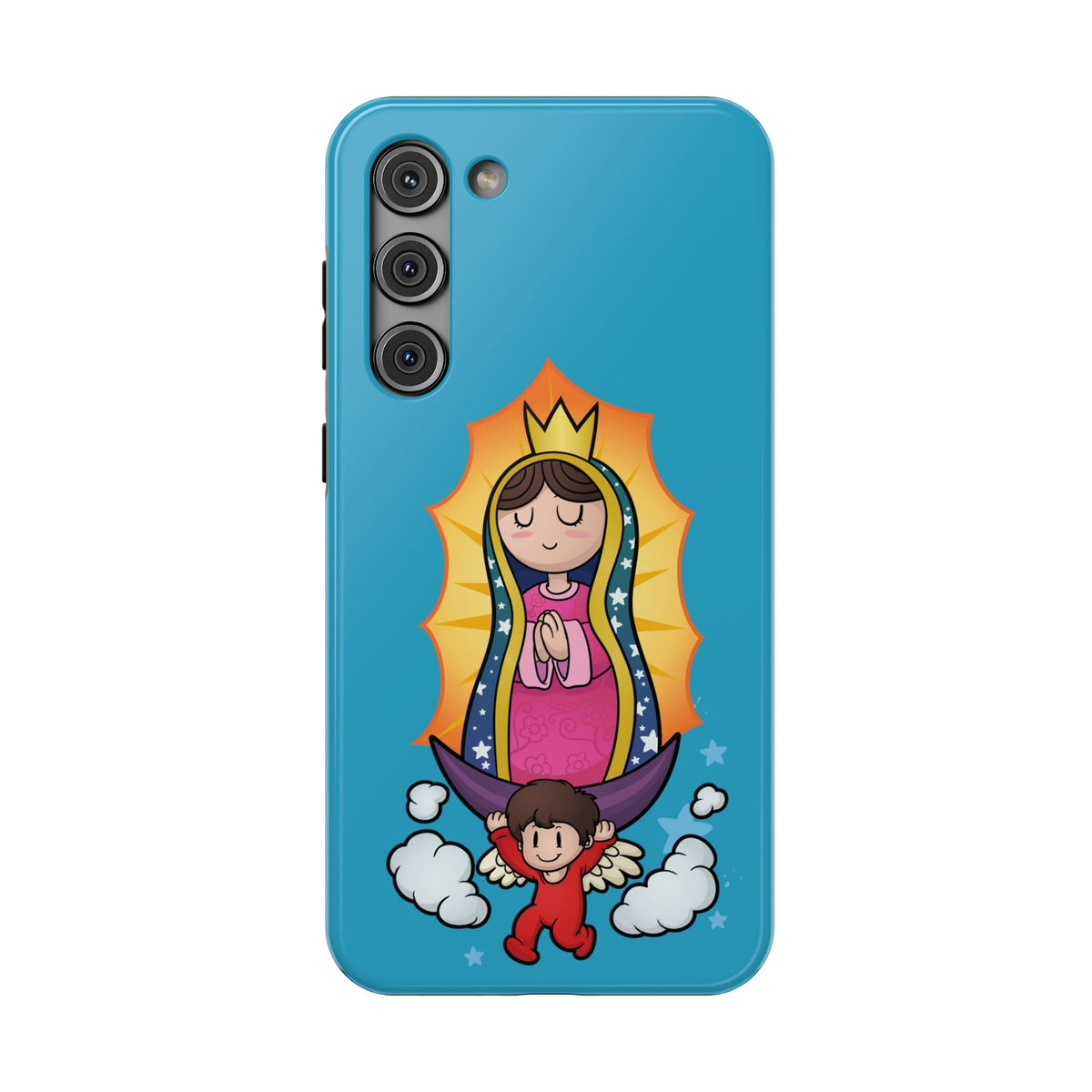 Phone Case — Cute Our Lady of Guadalupe Design (Impact-Resistant)