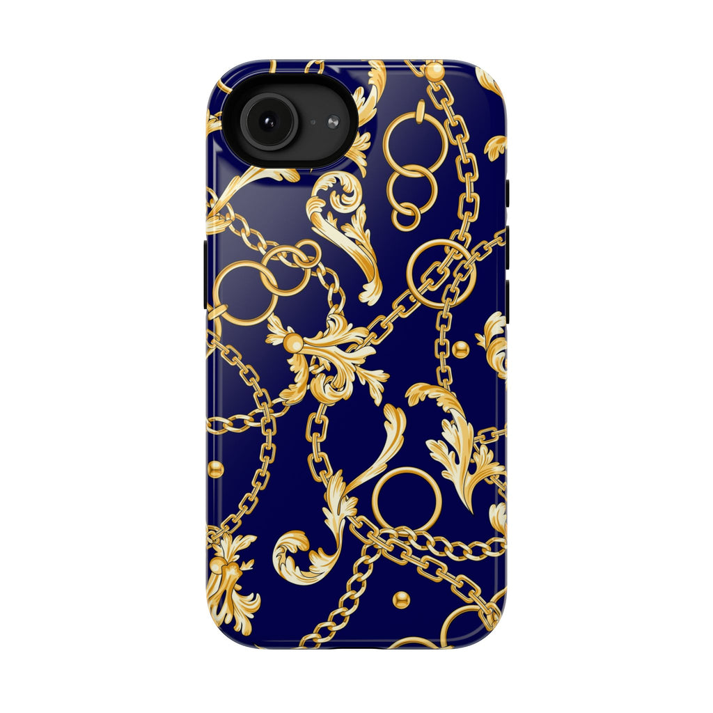 Golden Chain Impact-Resistant Phone Case